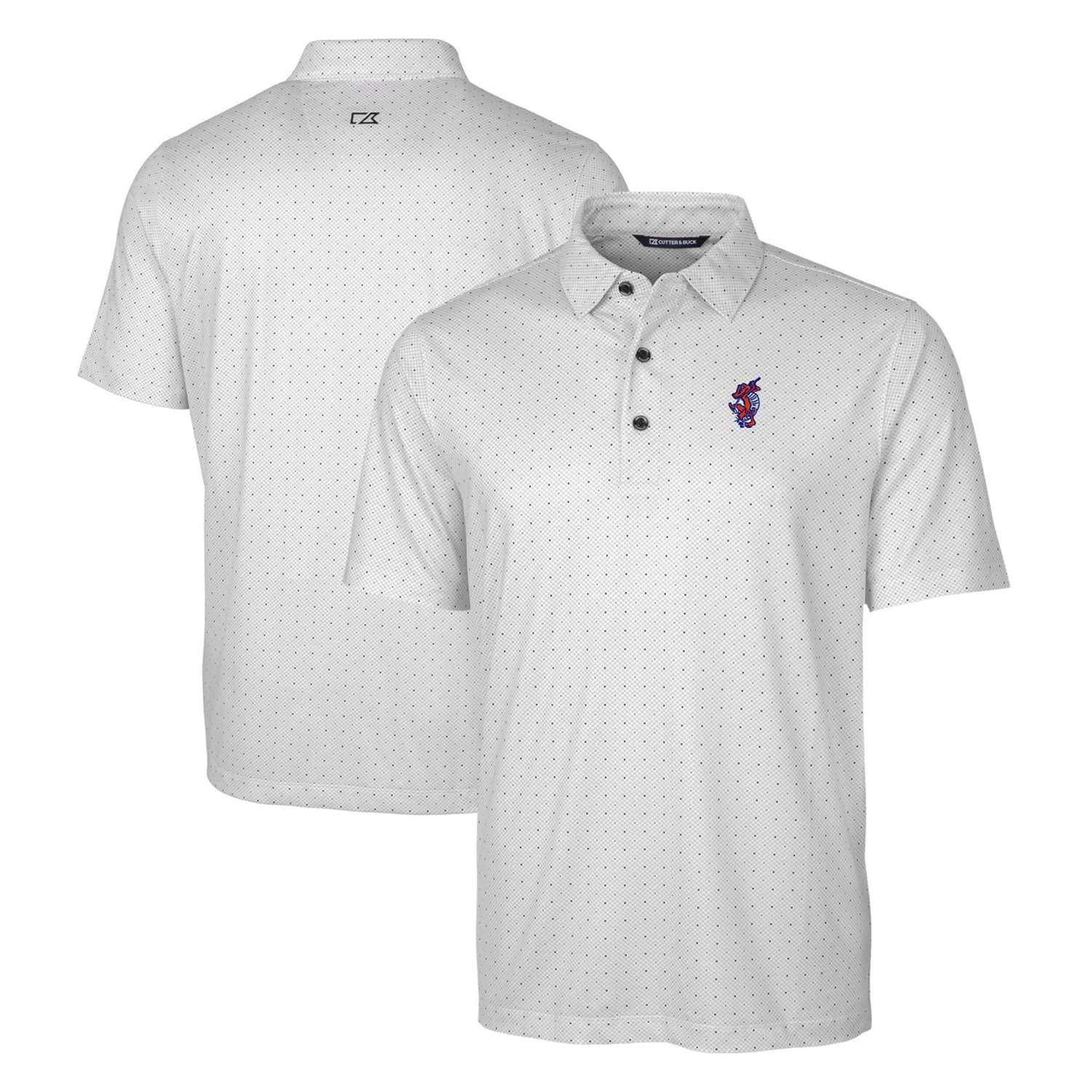 Cutter  Buck Florida Gators Swinging Gator Pike Double Dot Print Stretch Polo                                                    - view number 1