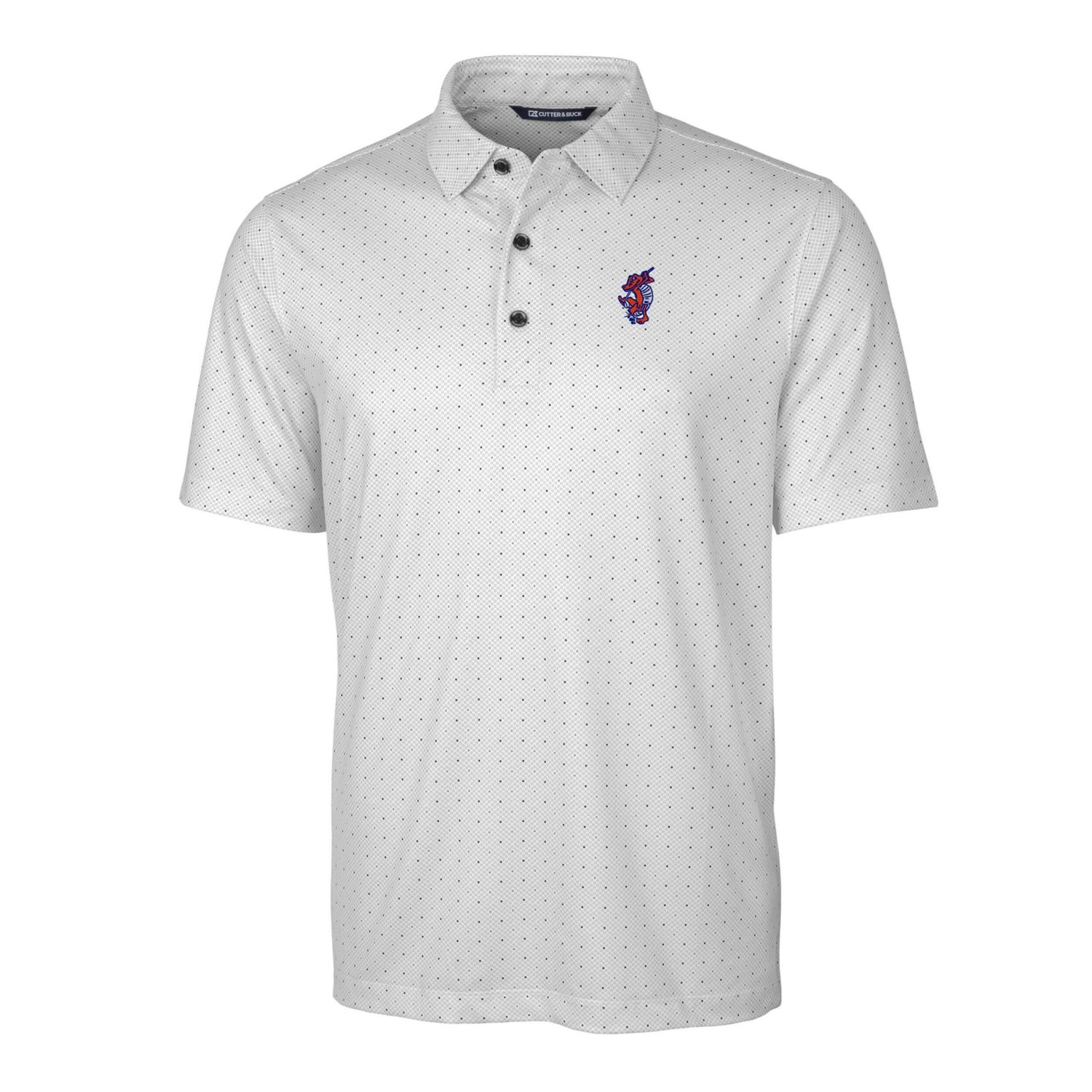 Cutter  Buck Florida Gators Swinging Gator Pike Double Dot Print Stretch Polo                                                    - view number 2