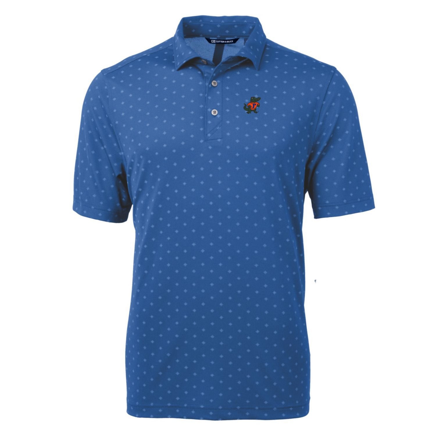 Cutter  Buck Florida Gators Virtue Eco Pique Tile Recycled Polo                                                                  - view number 2