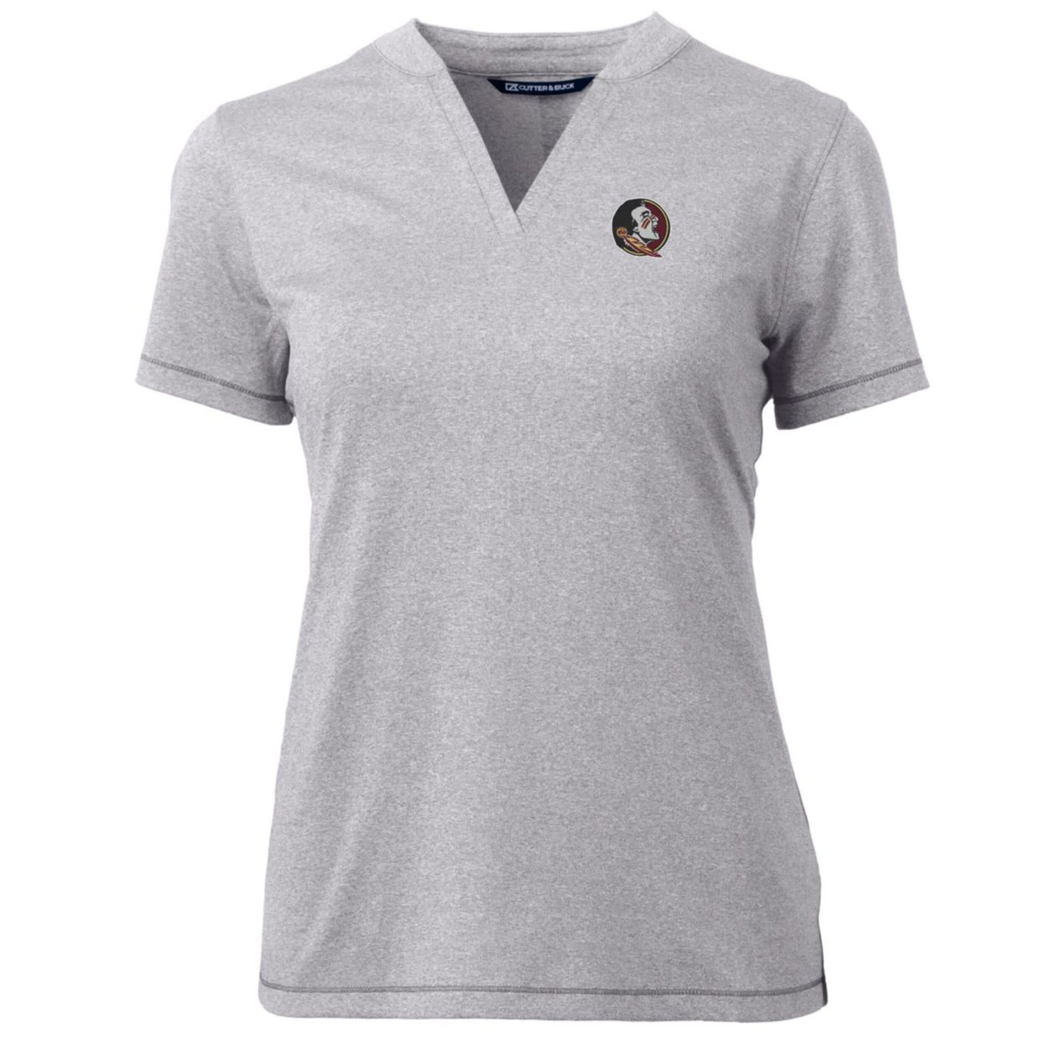 Cutter  Buck Florida State Seminoles Forge Blade V-Neck Top                                                                      - view number 2