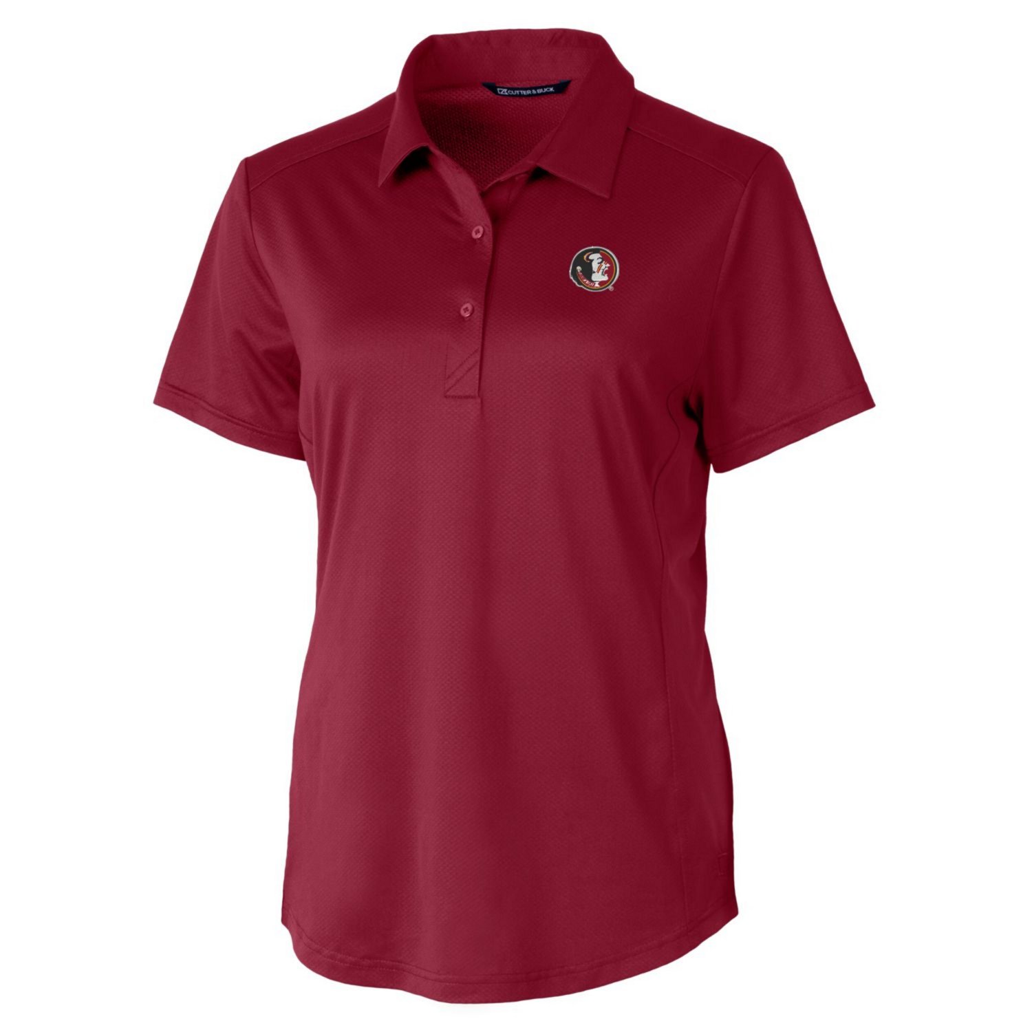 Cutter  Buck Florida State Seminoles Vault Prospect Textured Stretch Polo                                                        - view number 2