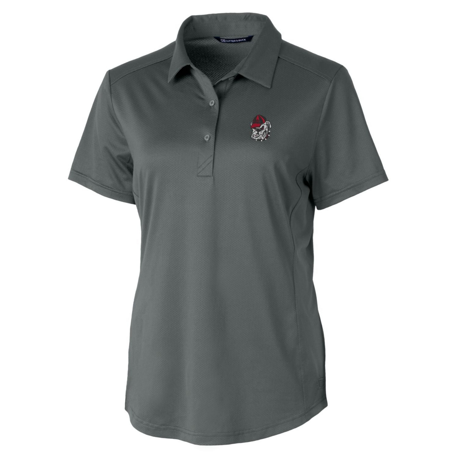 Cutter  Buck Georgia Bulldogs Prospect Textured Stretch Polo                                                                     - view number 2