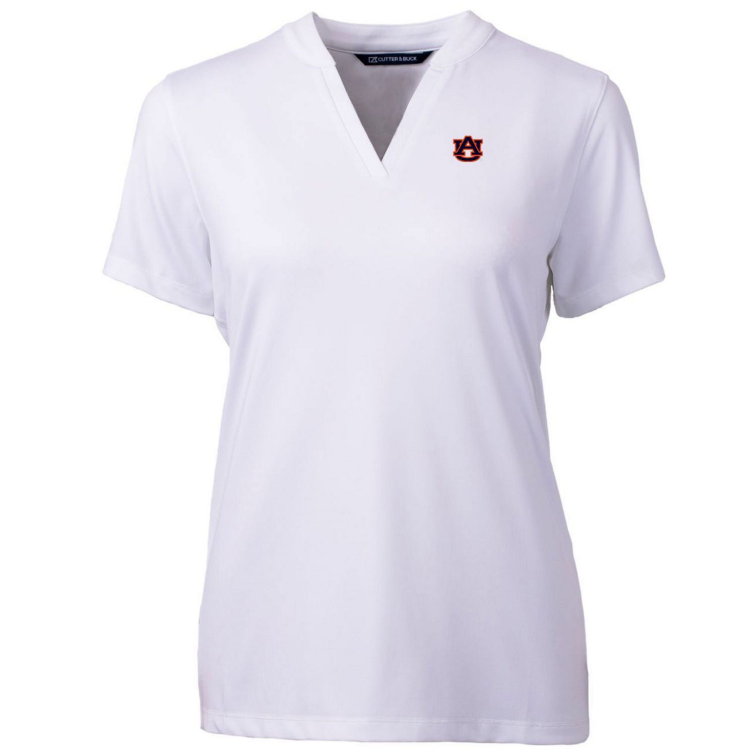 Cutter  Buck Heather Auburn Tigers Forge Blade V-Neck Top                                                                        - view number 2