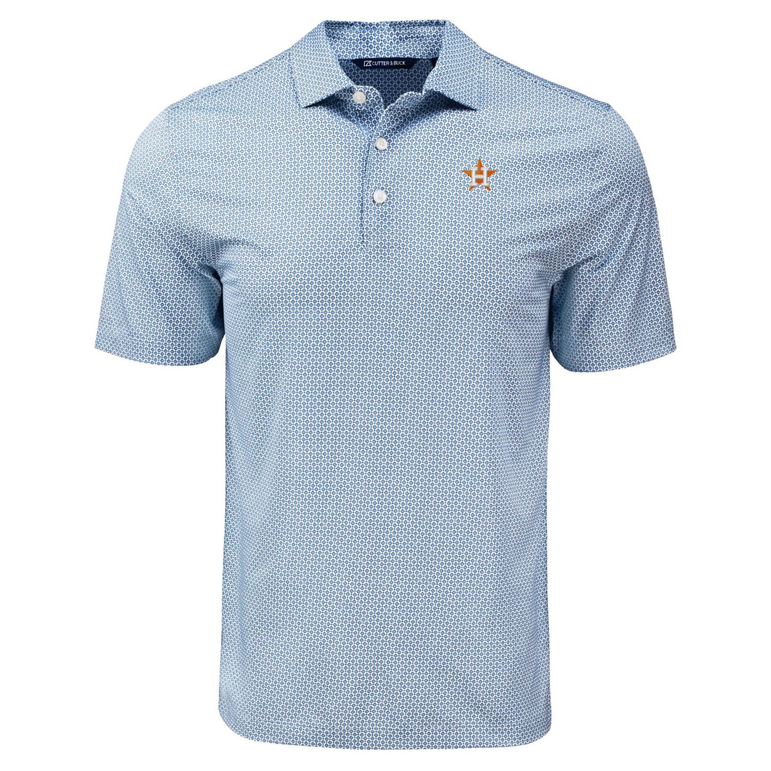 Cutter  Buck Houston Astros Pike Eco Diamond Dot Print Polo - view number 2
