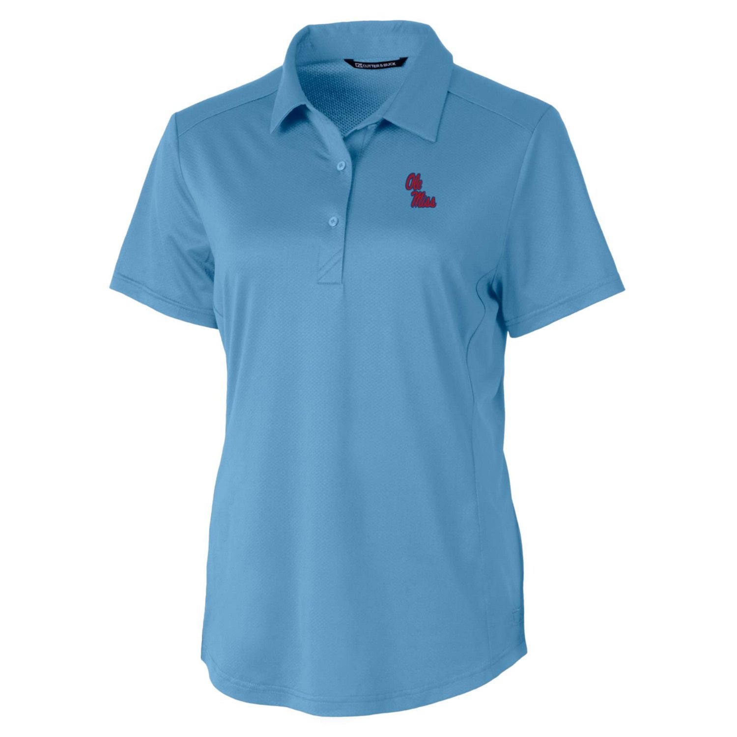 Cutter  Buck Light Ole Miss Rebels Prospect Textured Stretch Polo                                                                - view number 2