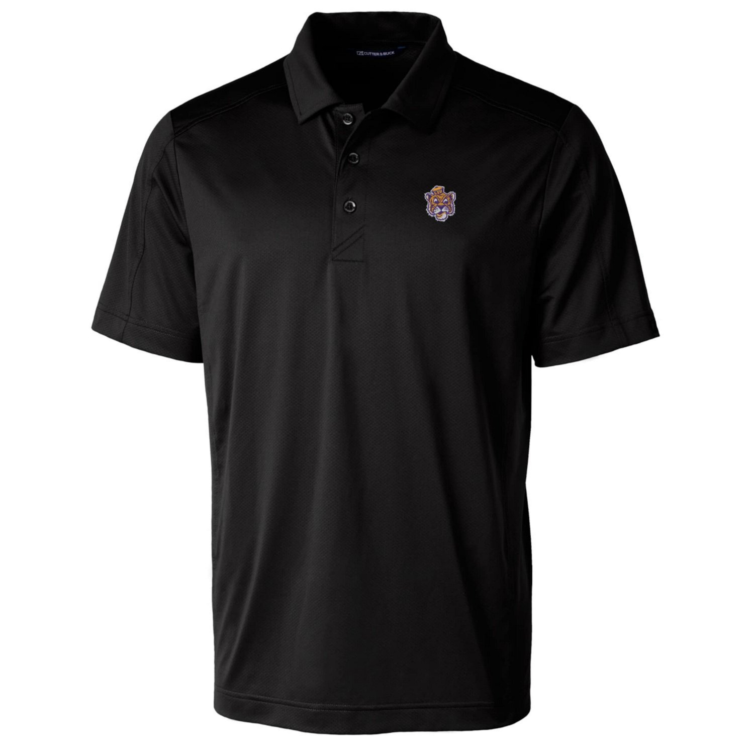 Cutter  Buck LSU Tigers Primary Team Logo Prospect Textured Stretch Polo                                                         - view number 2