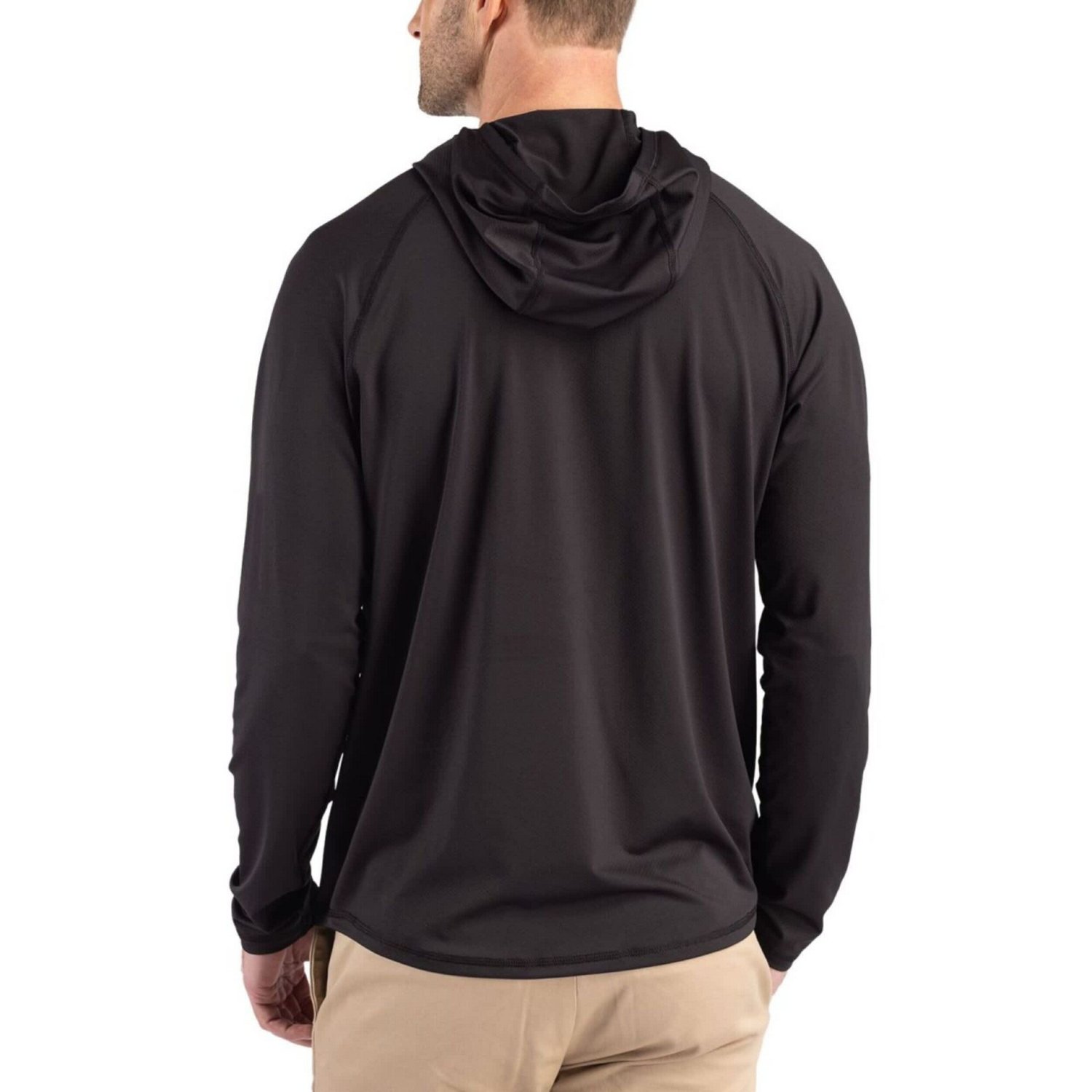Cutter  Buck LSU Tigers Prospect Recycled Featherlight Stretch Hoodie - view number 2