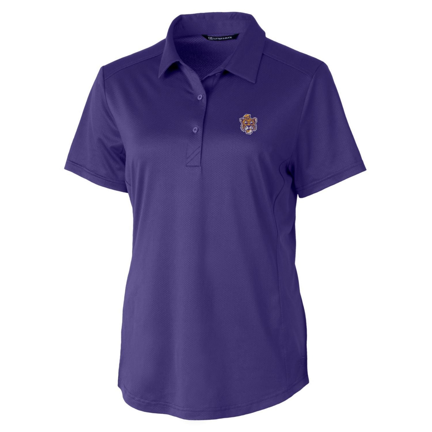 Cutter  Buck LSU Tigers Vault Prospect Textured Stretch Polo                                                                     - view number 2