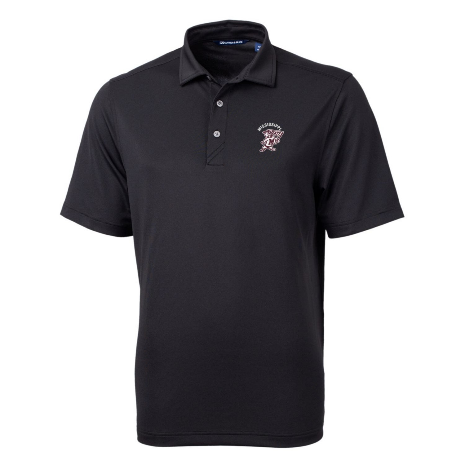 Cutter  Buck Mississippi State Bulldogs Team Logo Virtue Eco Pique Recycled Polo - view number 2