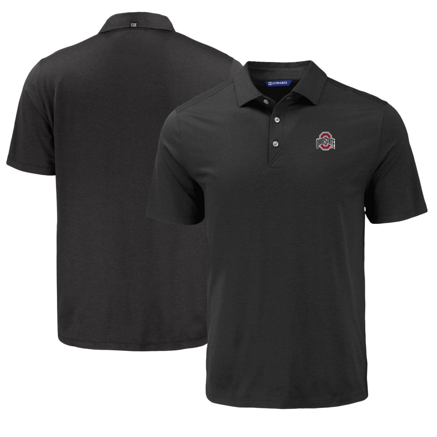 Cutter  Buck Ohio State Buckeyes Coastline Epic Comfort Eco Recycled Polo