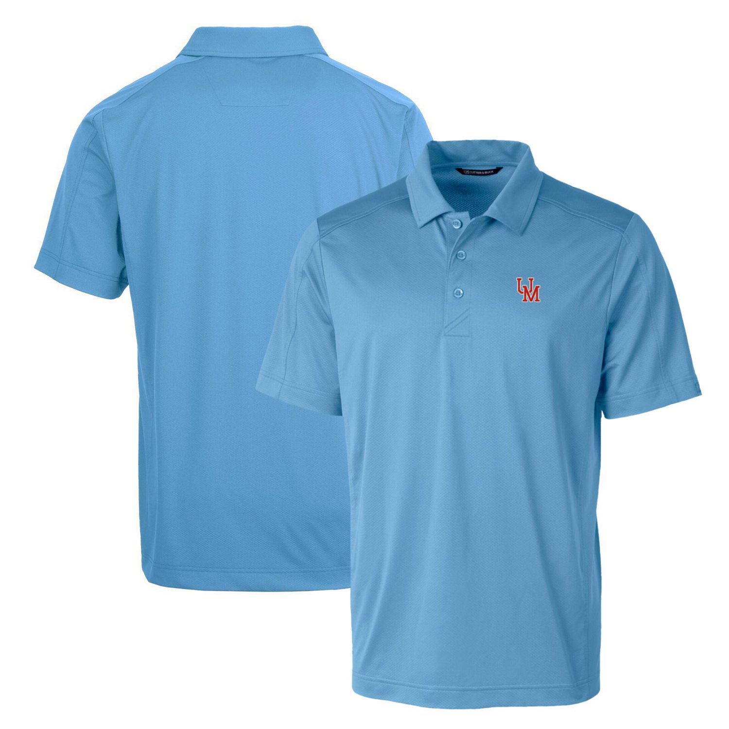 Cutter  Buck Ole Miss Rebels Primary Team Logo Prospect Textured Stretch Polo                                                    - view number 1