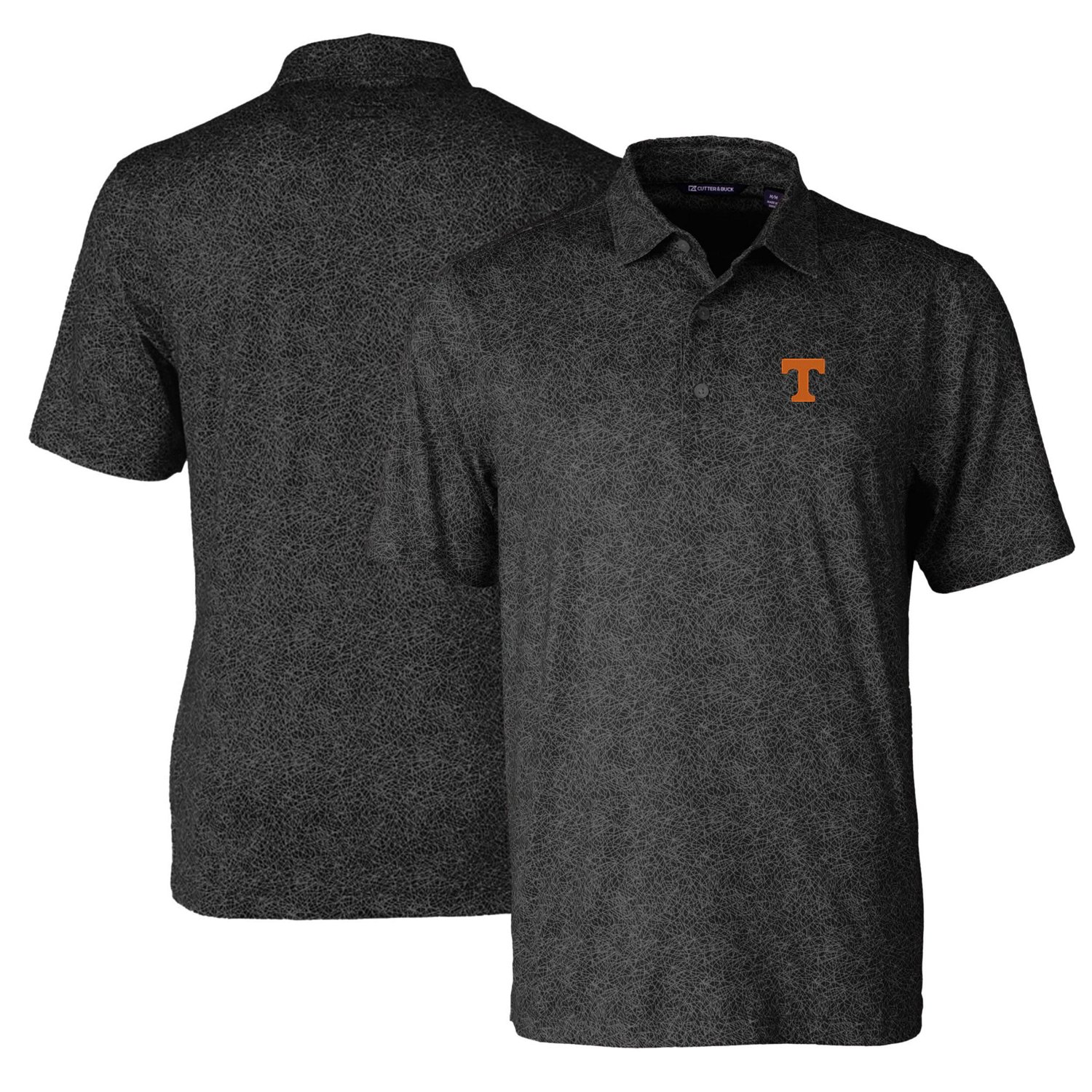 Cutter  Buck Tennessee Volunteers Pike Constellation Print Stretch Polo