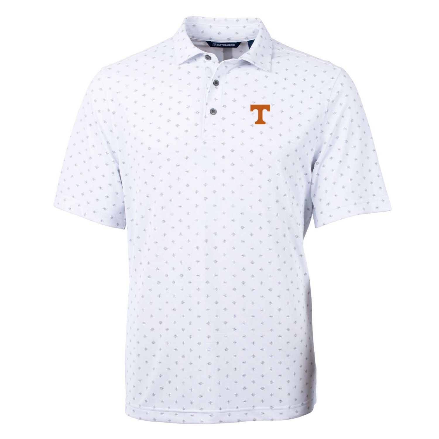 Cutter  Buck Tennessee Volunteers Virtue Eco Pique Tile Print Polo                                                               - view number 2