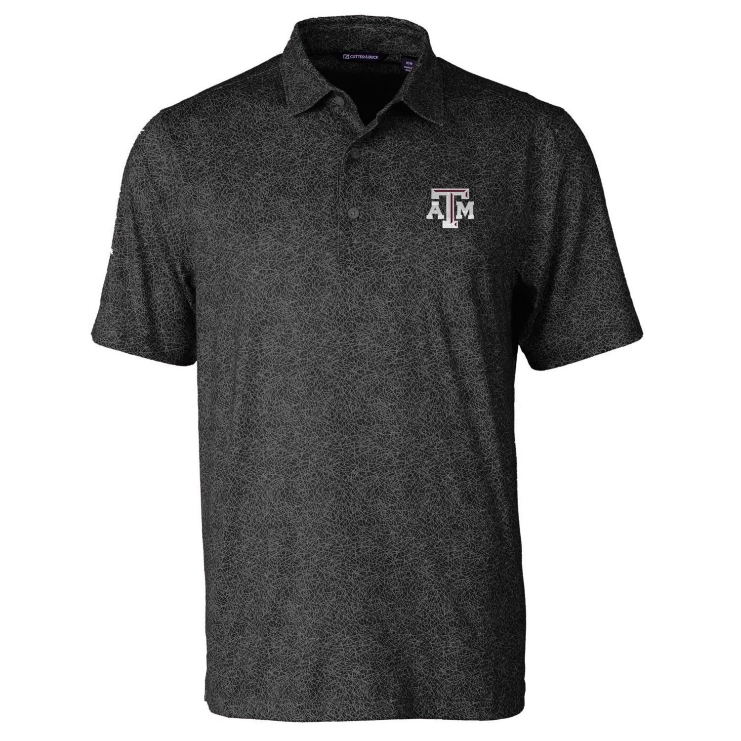 Cutter  Buck Texas AM Aggies Pike Constellation Print Stretch Polo                                                               - view number 1