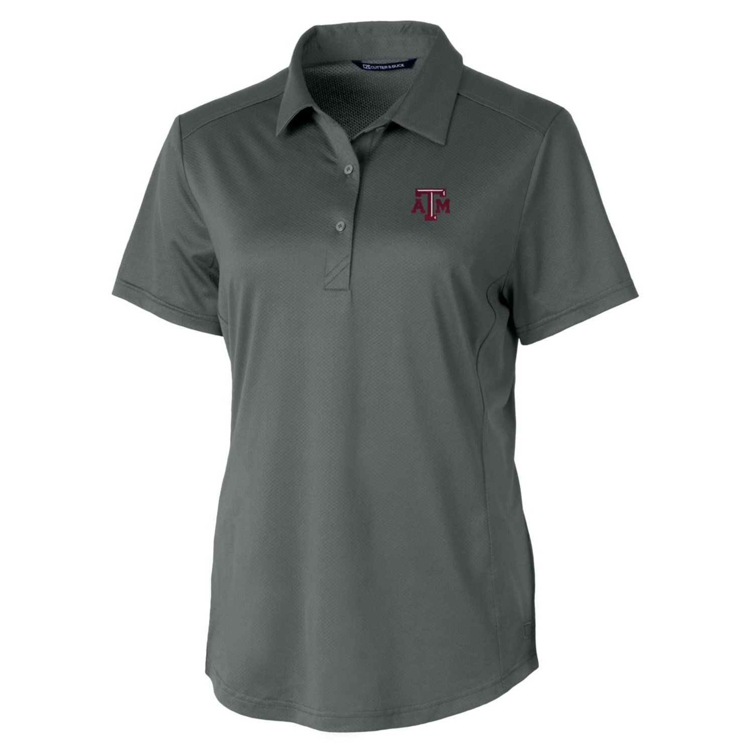Cutter  Buck Texas AM Aggies Prospect Textured Stretch Polo                                                                      - view number 2