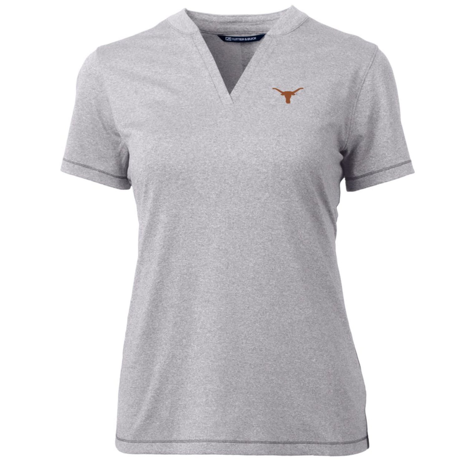 Cutter  Buck Texas Longhorns Forge Blade V-Neck Top                                                                              - view number 2