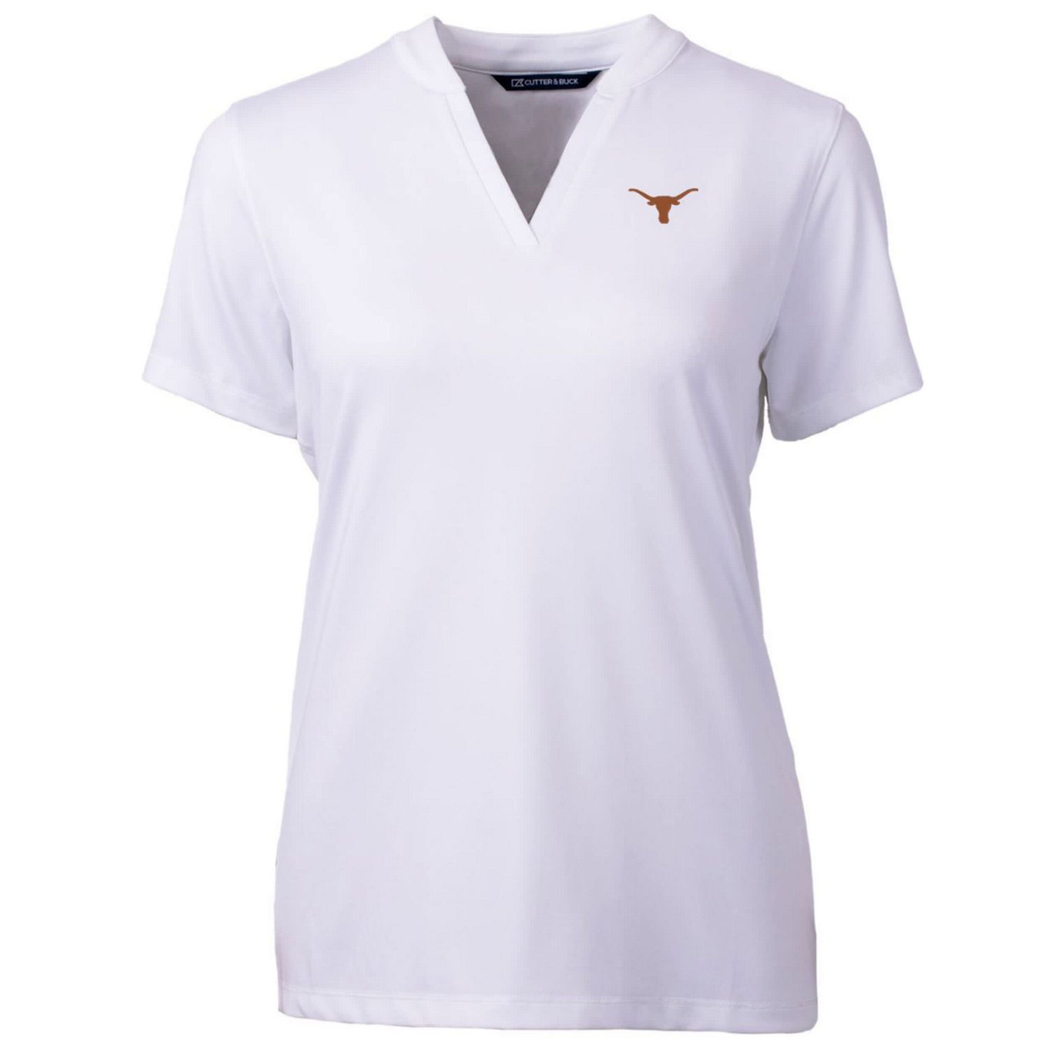 Cutter  Buck Texas Longhorns Forge Blade V-Neck Top                                                                              - view number 2
