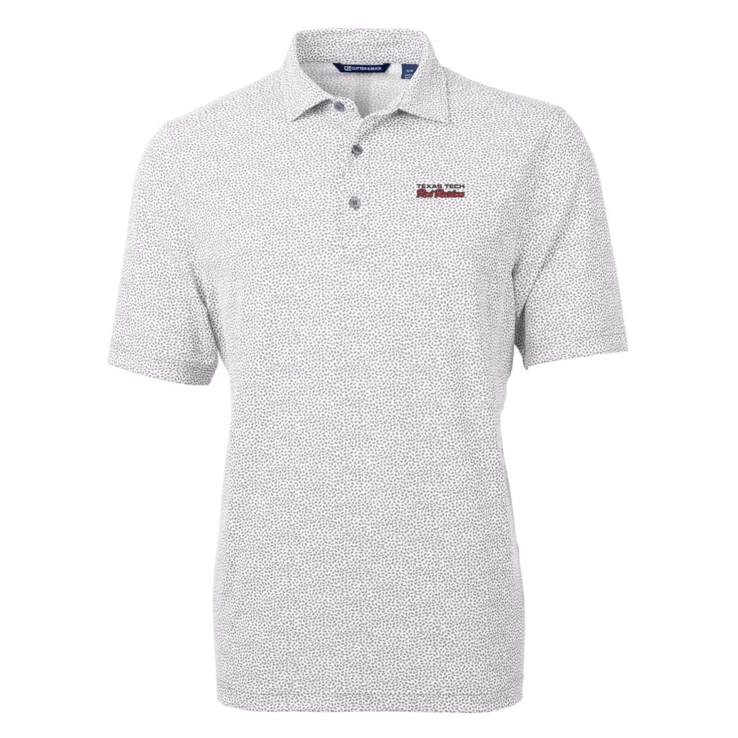 Cutter  Buck Texas Tech Raiders Virtue Eco Pique Botanical Recycled Polo                                                         - view number 2