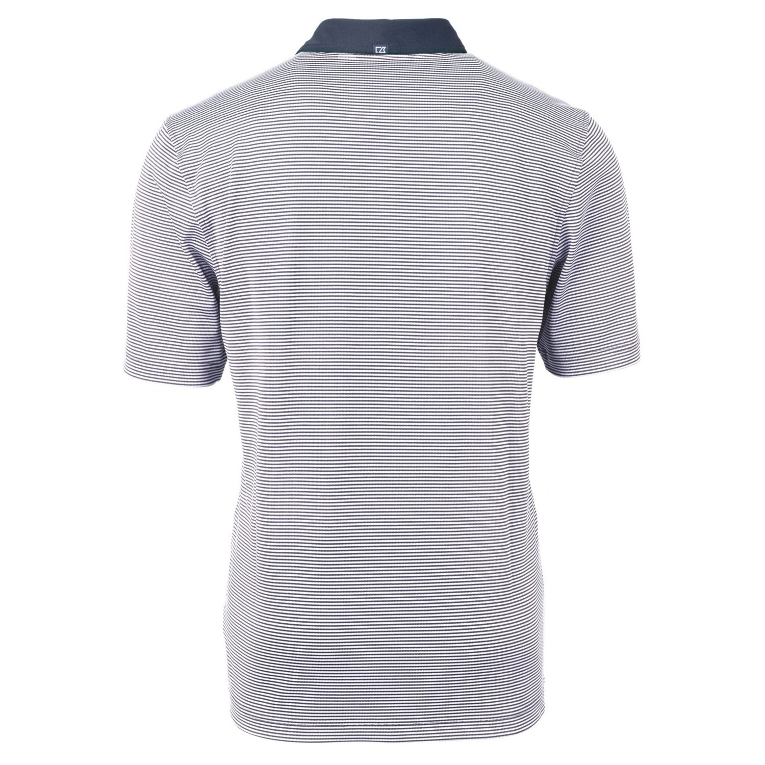 Cutter  Buck White Houston Astros Virtue Eco Pique Micro Stripe Recycled Polo - view number 3