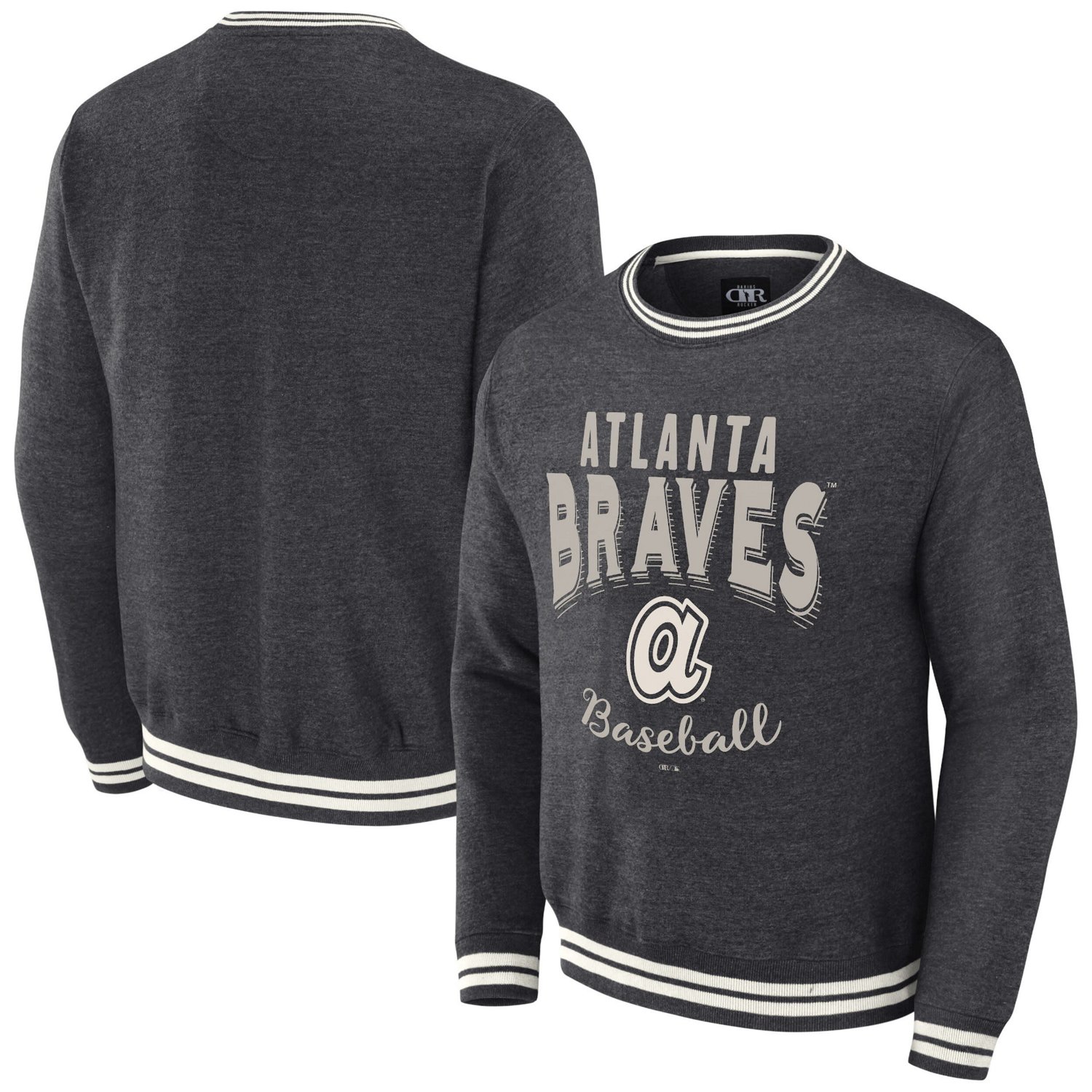 Darius Rucker Collection by Fanatics Atlanta Braves Vintage Pullover Sweatshirt                                                 