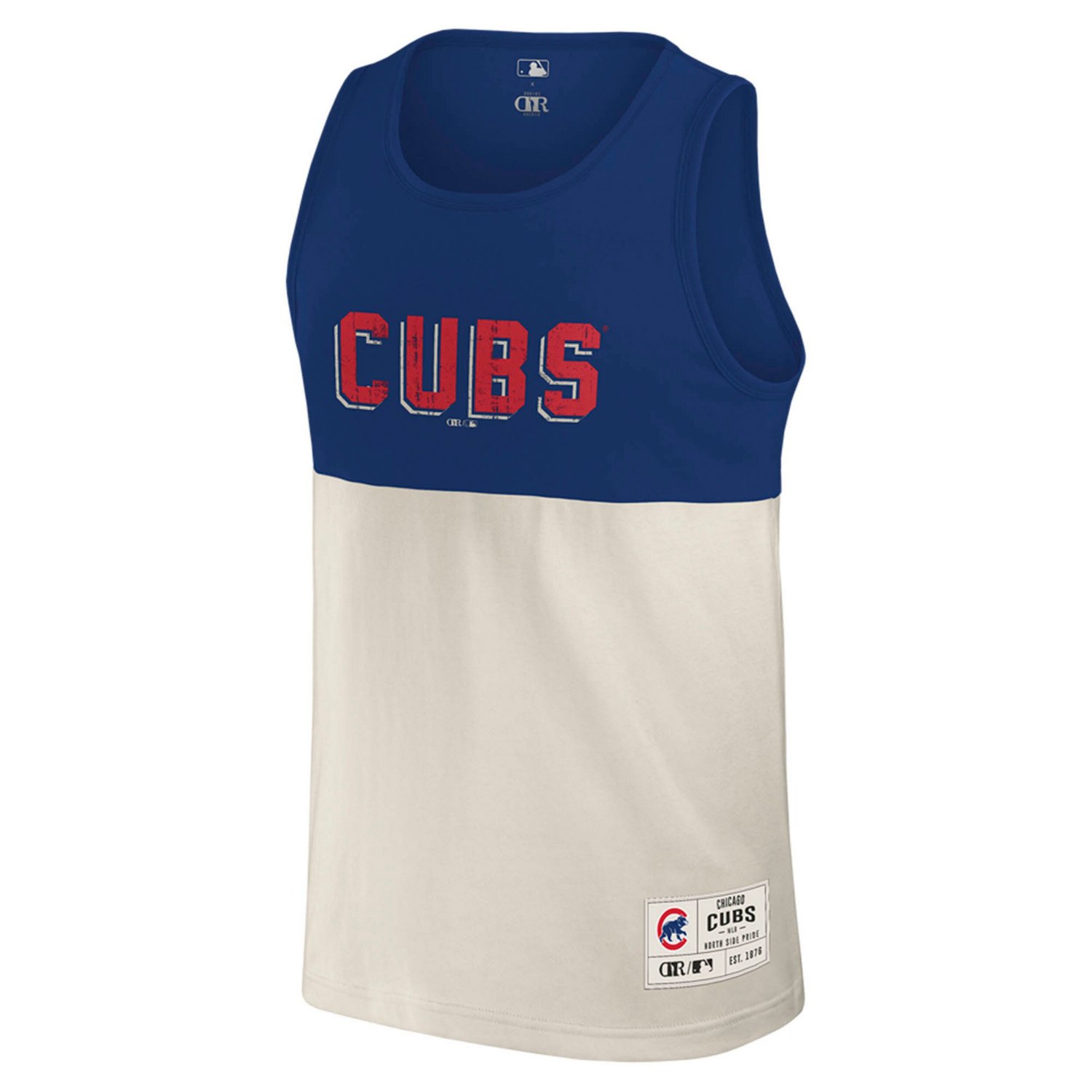 Darius Rucker Collection by Fanatics Chicago Cubs Colorblock Tank Top - view number 2