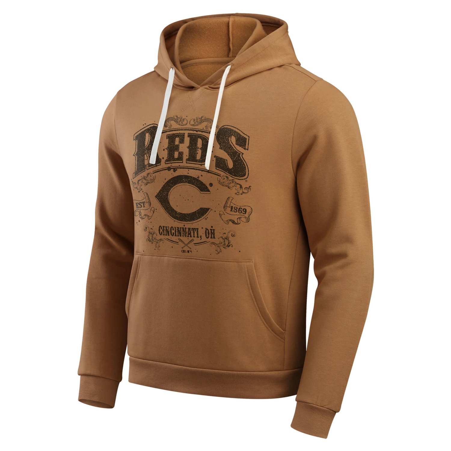 Darius Rucker Collection by Fanatics Cincinnati Reds Camp Fleece Pullover Hoodie