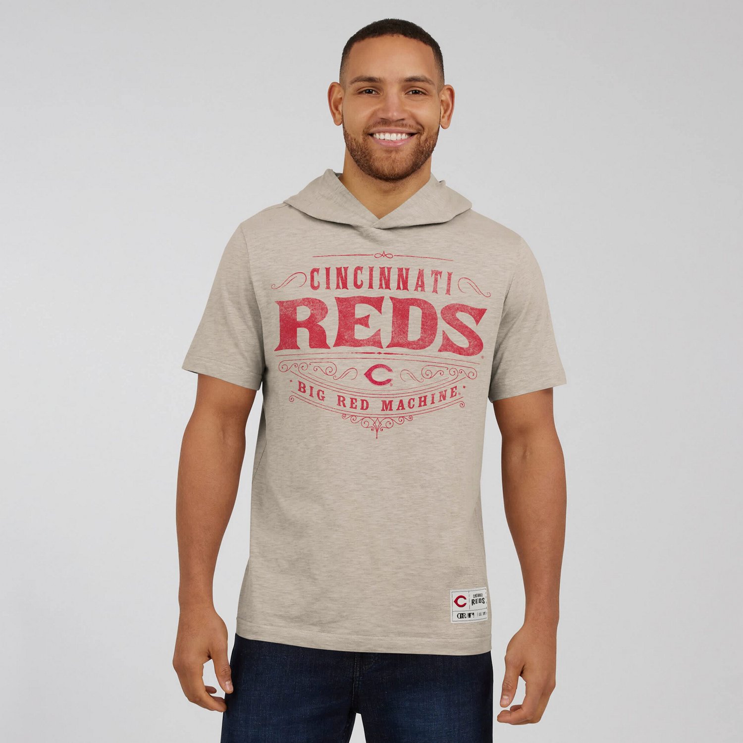 Darius Rucker Collection by Fanatics Cincinnati Reds Hooded T-Shirt - view number 4