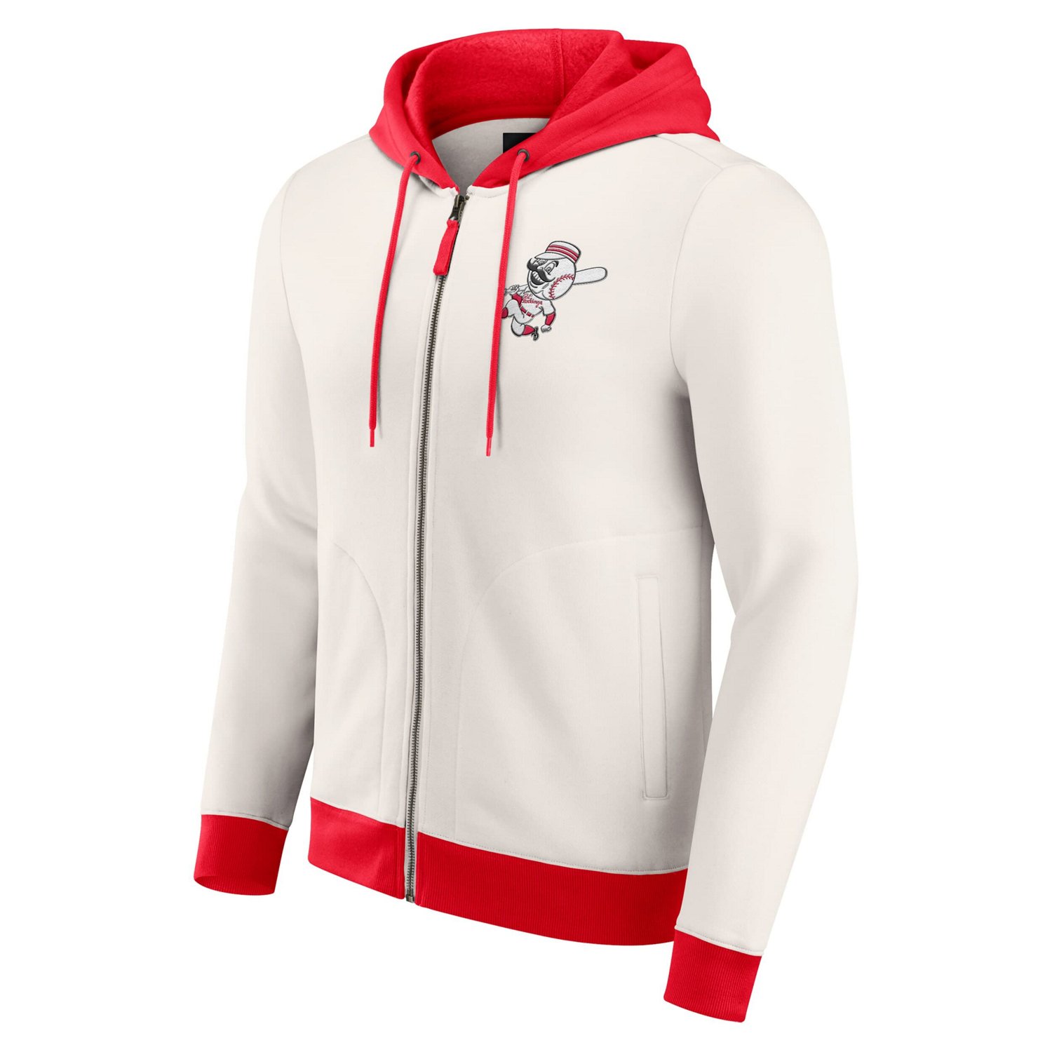 Darius Rucker Collection by Fanatics Cincinnati Reds Polar Fleece Full-Zip Hoodie - view number 2