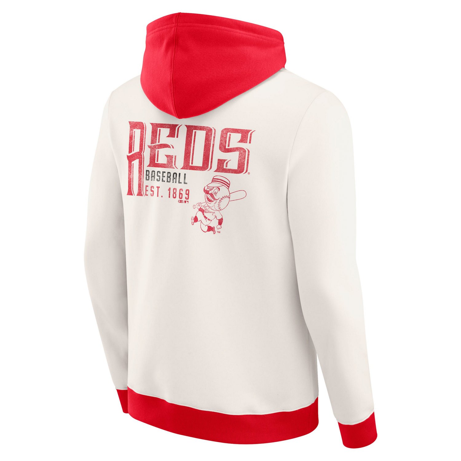 Darius Rucker Collection by Fanatics Cincinnati Reds Polar Fleece Full-Zip Hoodie - view number 3