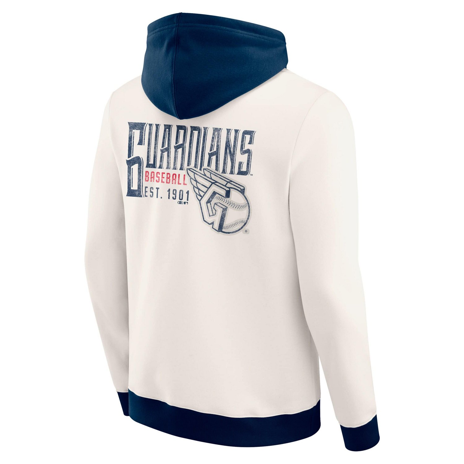 Darius Rucker Collection by Fanatics Cleveland Guardians Polar Fleece Full-Zip Hoodie - view number 3