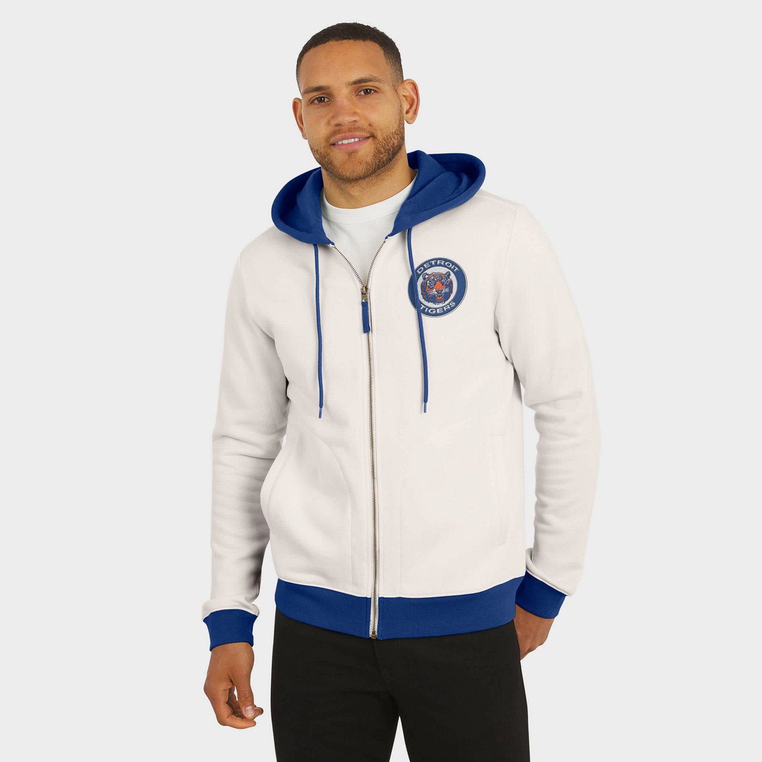Darius Rucker Collection by Fanatics Detroit Tigers Polar Fleece Full-Zip Hoodie - view number 4