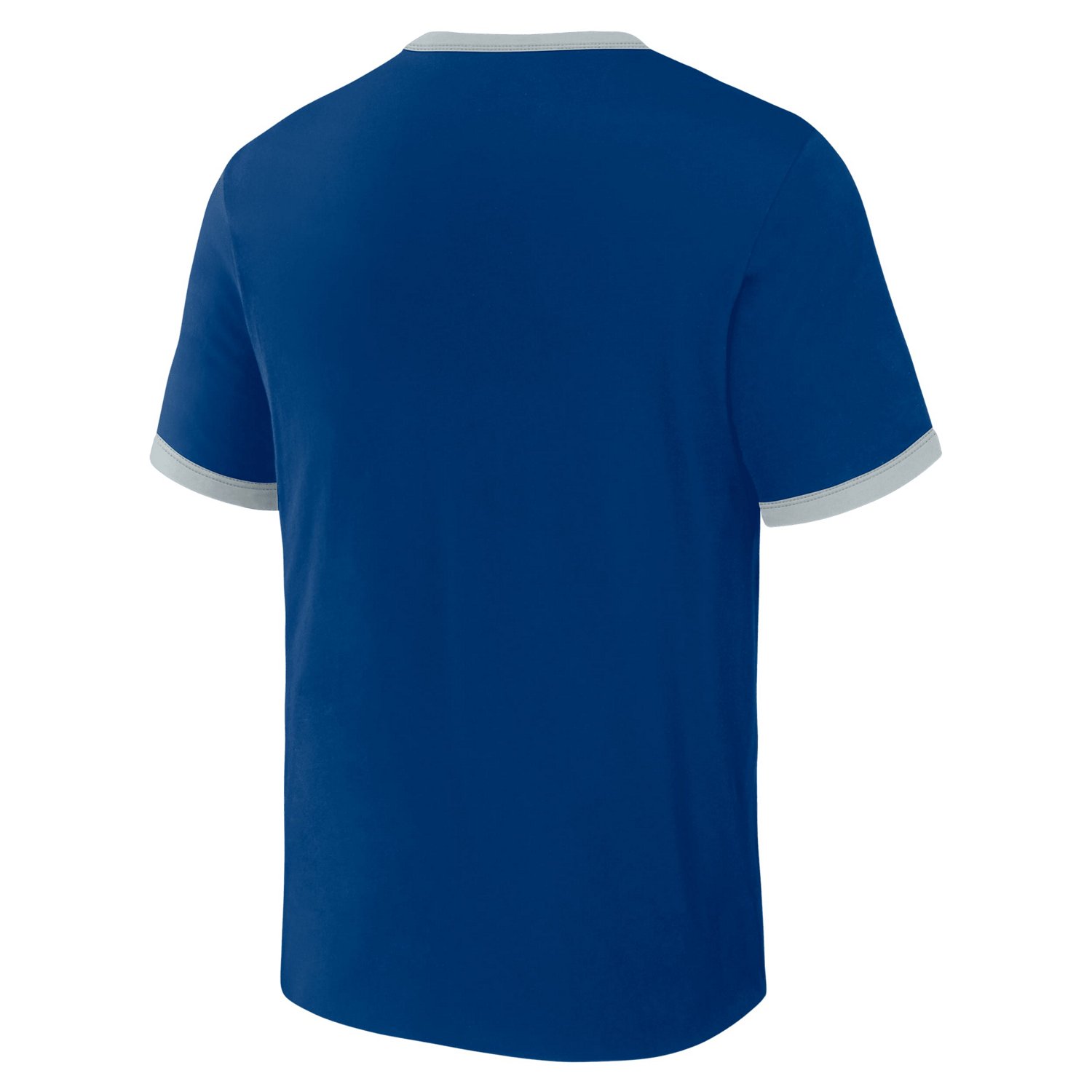Darius Rucker Collection by Fanatics Gray Los Angeles Dodgers Two-Way Ringer Reversible T-Shirt - view number 3