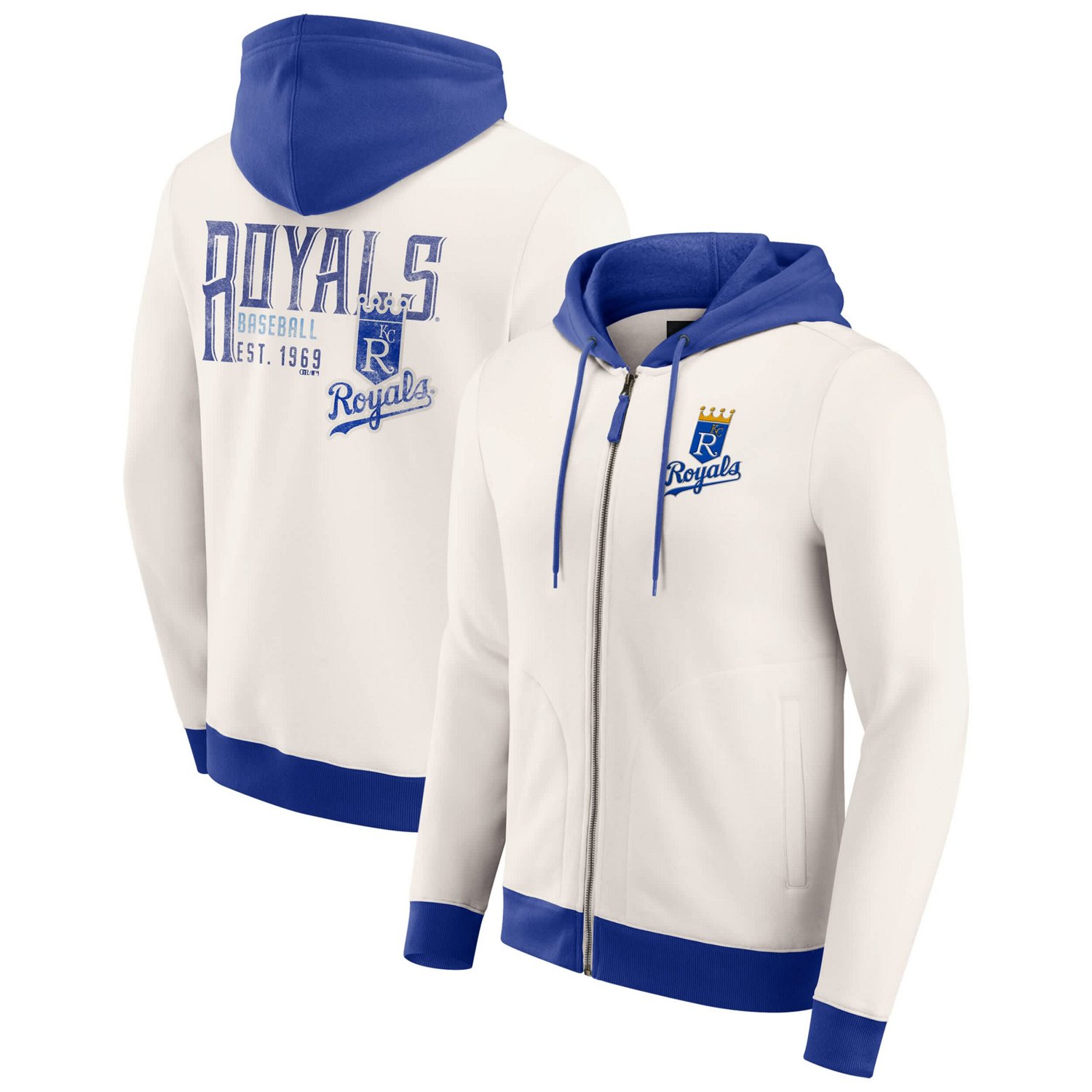 Darius Rucker Collection by Fanatics Kansas City Royals Polar Fleece Full-Zip Hoodie