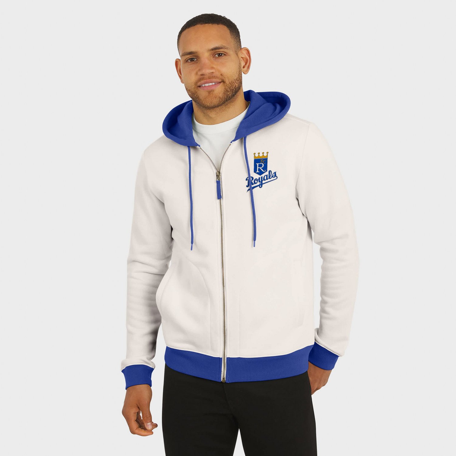 Darius Rucker Collection by Fanatics Kansas City Royals Polar Fleece Full-Zip Hoodie - view number 4