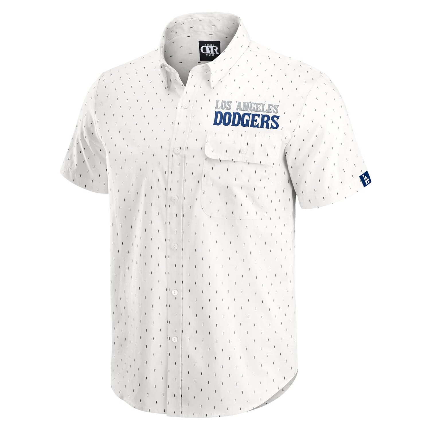 Darius Rucker Collection by Fanatics Los Angeles Dodgers Printed Button-Down Shirt