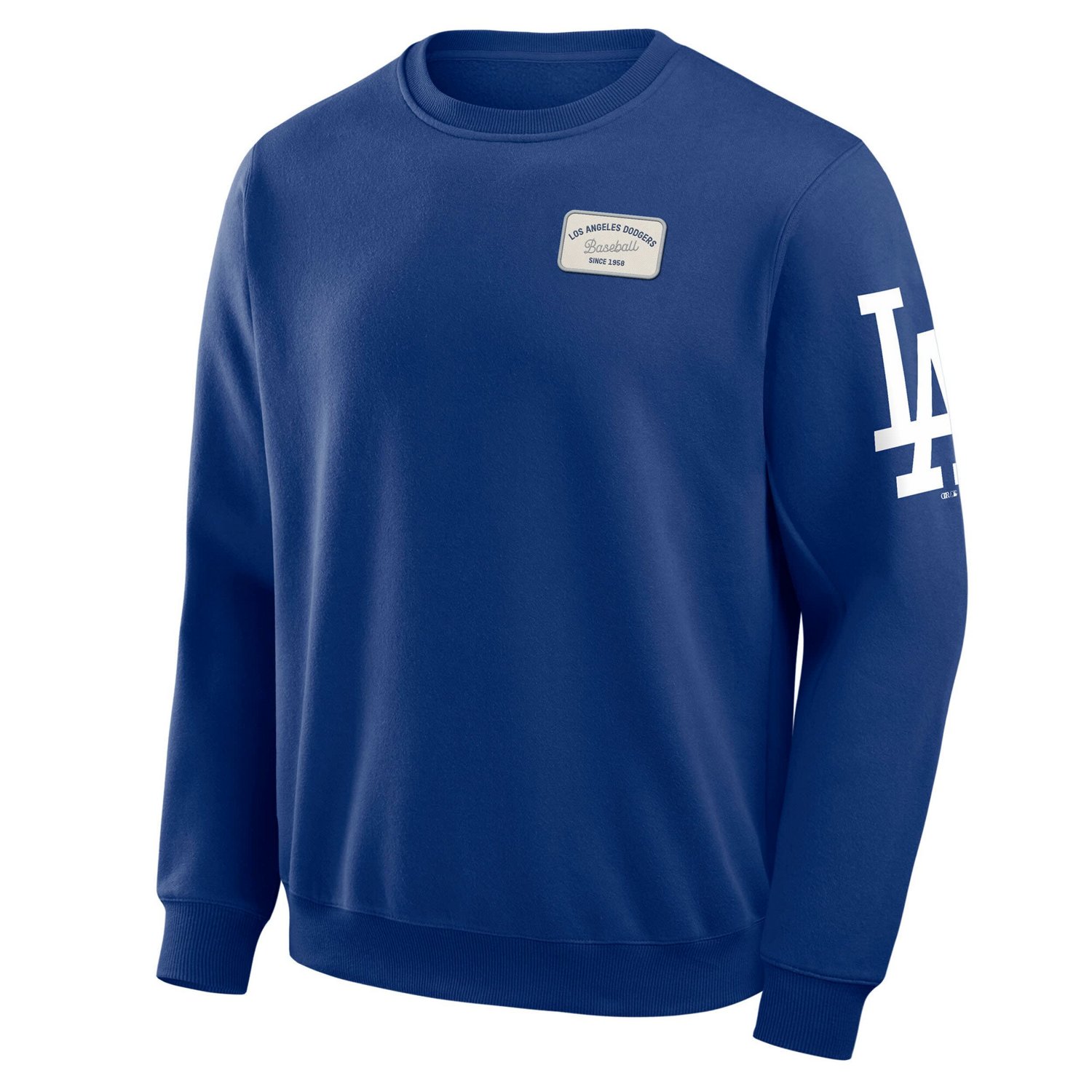 Darius Rucker Collection by Fanatics Los Angeles Dodgers Washed Crew Neck Pullover Sweatshirt - view number 3