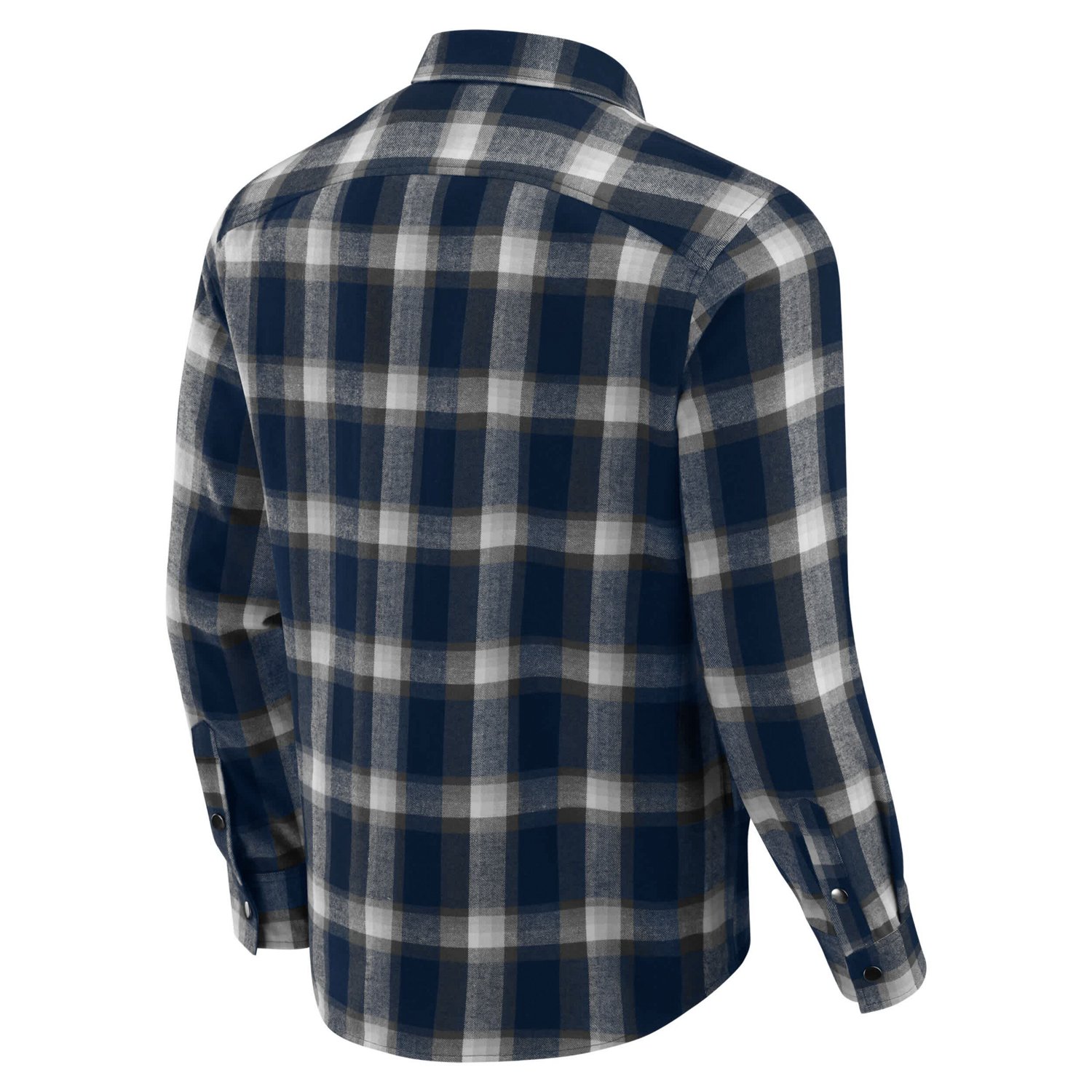 Darius Rucker Collection by Fanatics Michigan Wolverines Team Flannel Plaid Full-Snap Shirt - view number 3