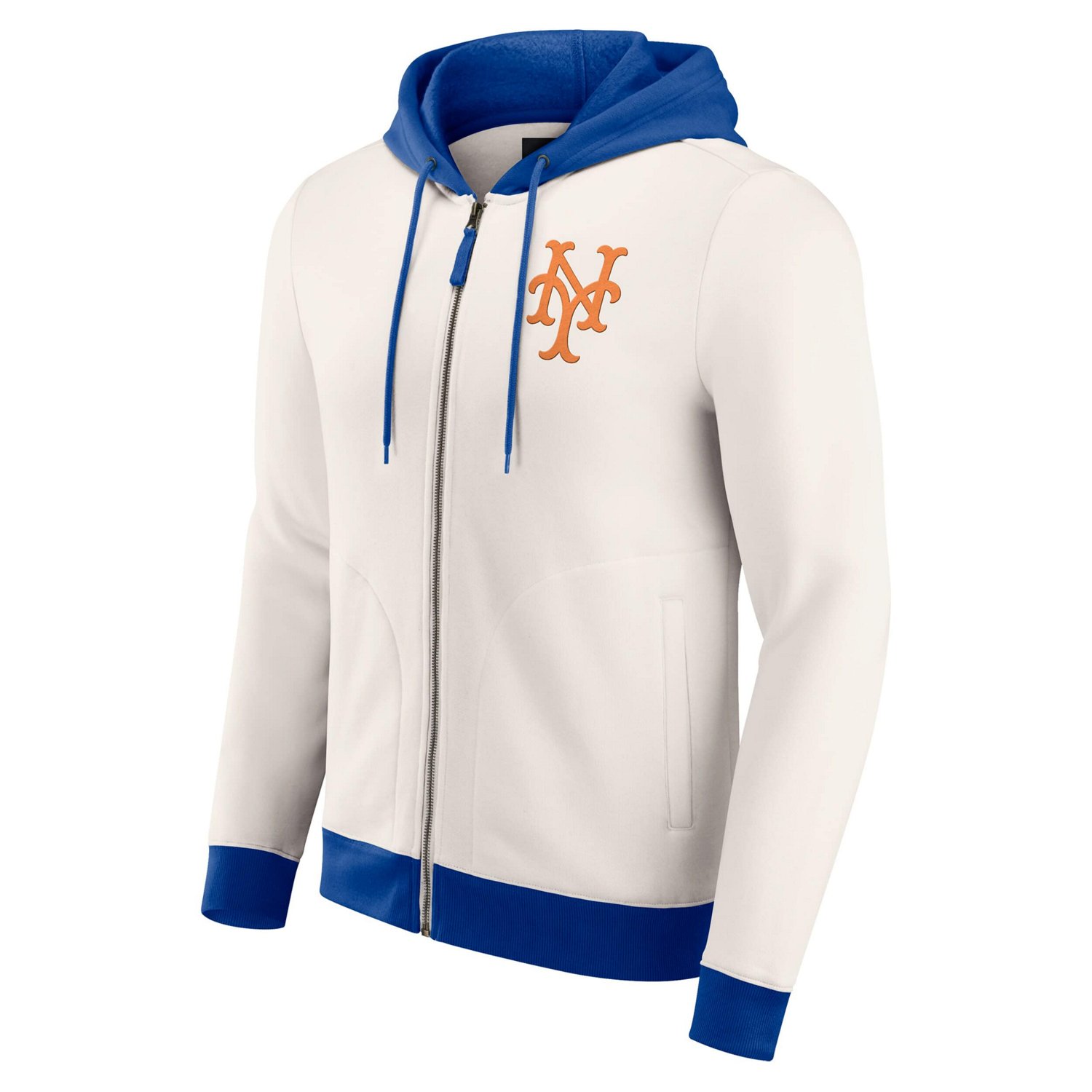 Darius Rucker Collection by Fanatics New York Mets Polar Fleece Full-Zip Hoodie - view number 2