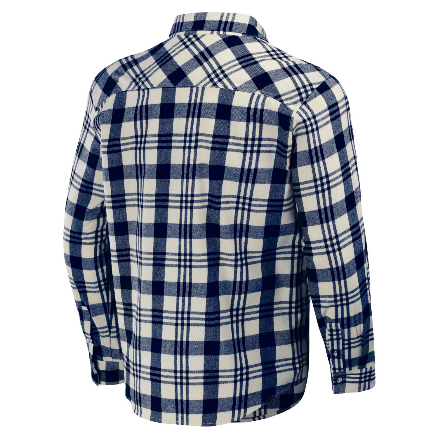 Darius Rucker Collection by Fanatics New York Yankees Plaid Flannel Button-Up Shirt - view number 3