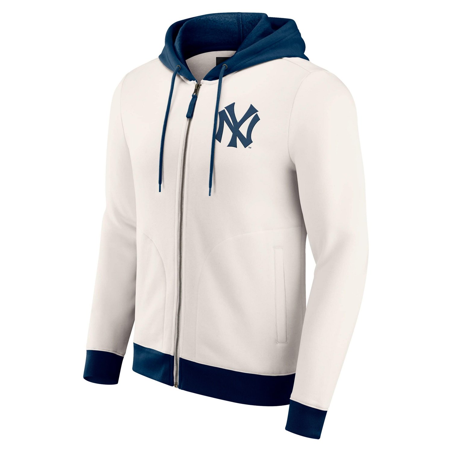 Darius Rucker Collection by Fanatics New York Yankees Polar Fleece Full-Zip Hoodie - view number 2