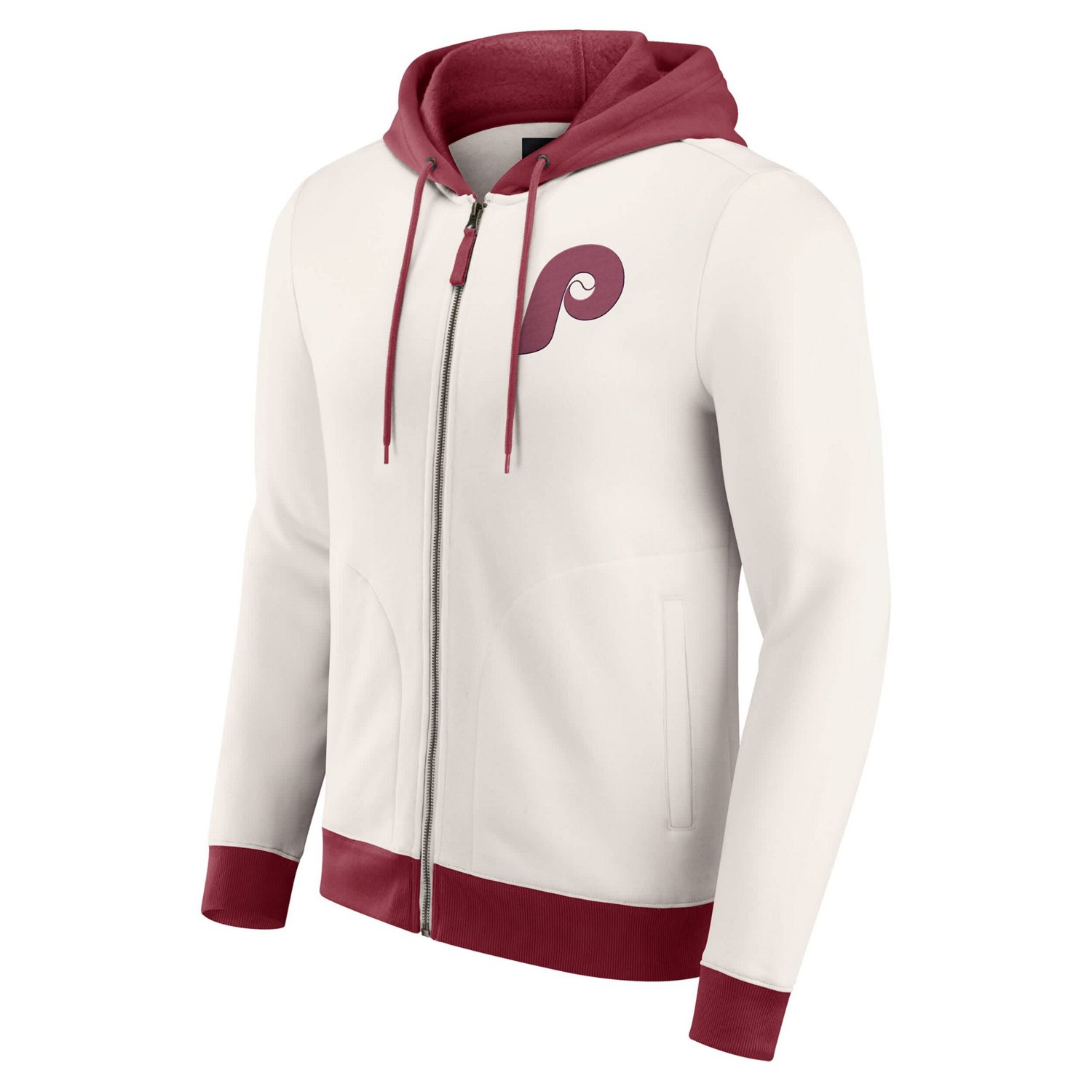 Darius Rucker Collection by Fanatics Philadelphia Phillies Polar Fleece Full-Zip Hoodie - view number 2