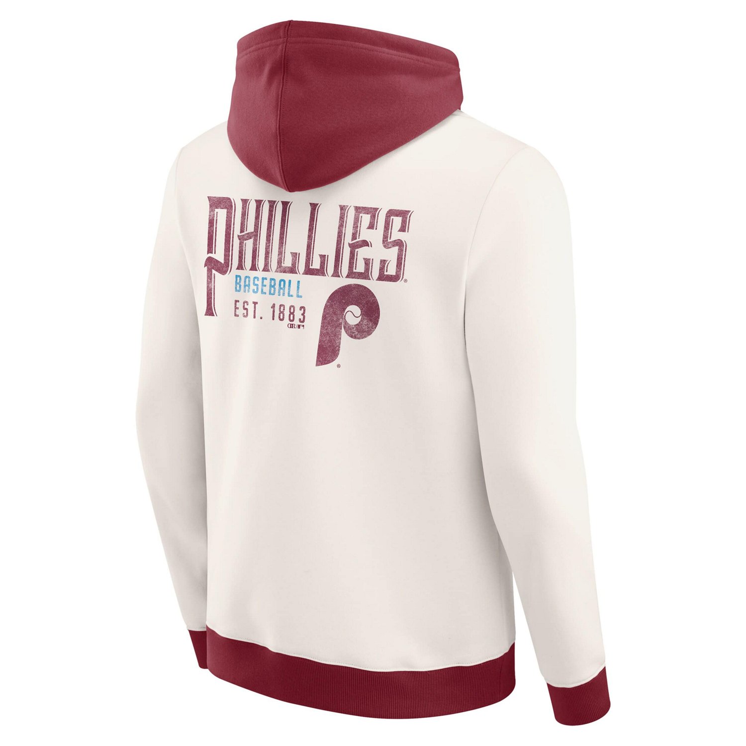 Darius Rucker Collection by Fanatics Philadelphia Phillies Polar Fleece Full-Zip Hoodie - view number 3
