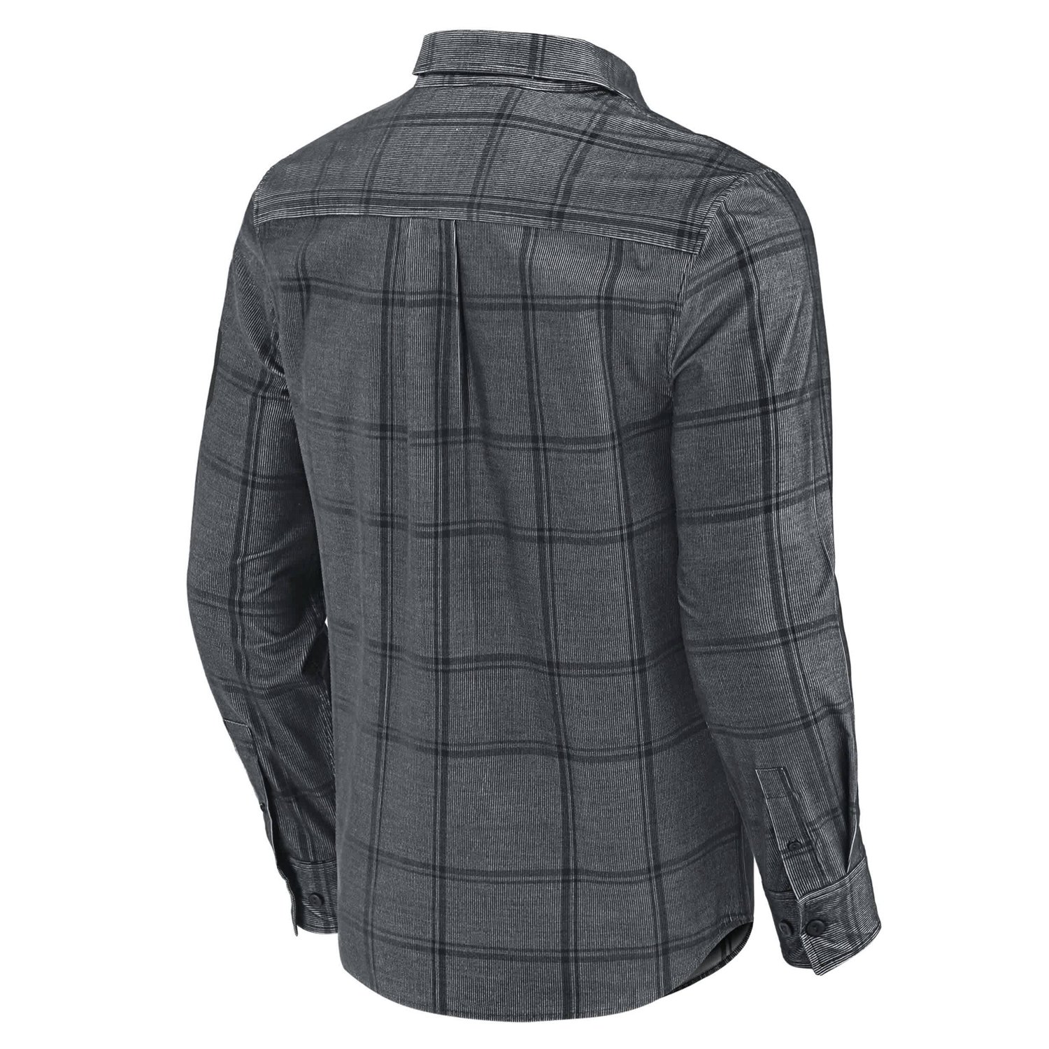 Darius Rucker Collection by Fanatics San Diego Padres Thin Wale Corduroy Plaid Button Up Shirt - view number 3