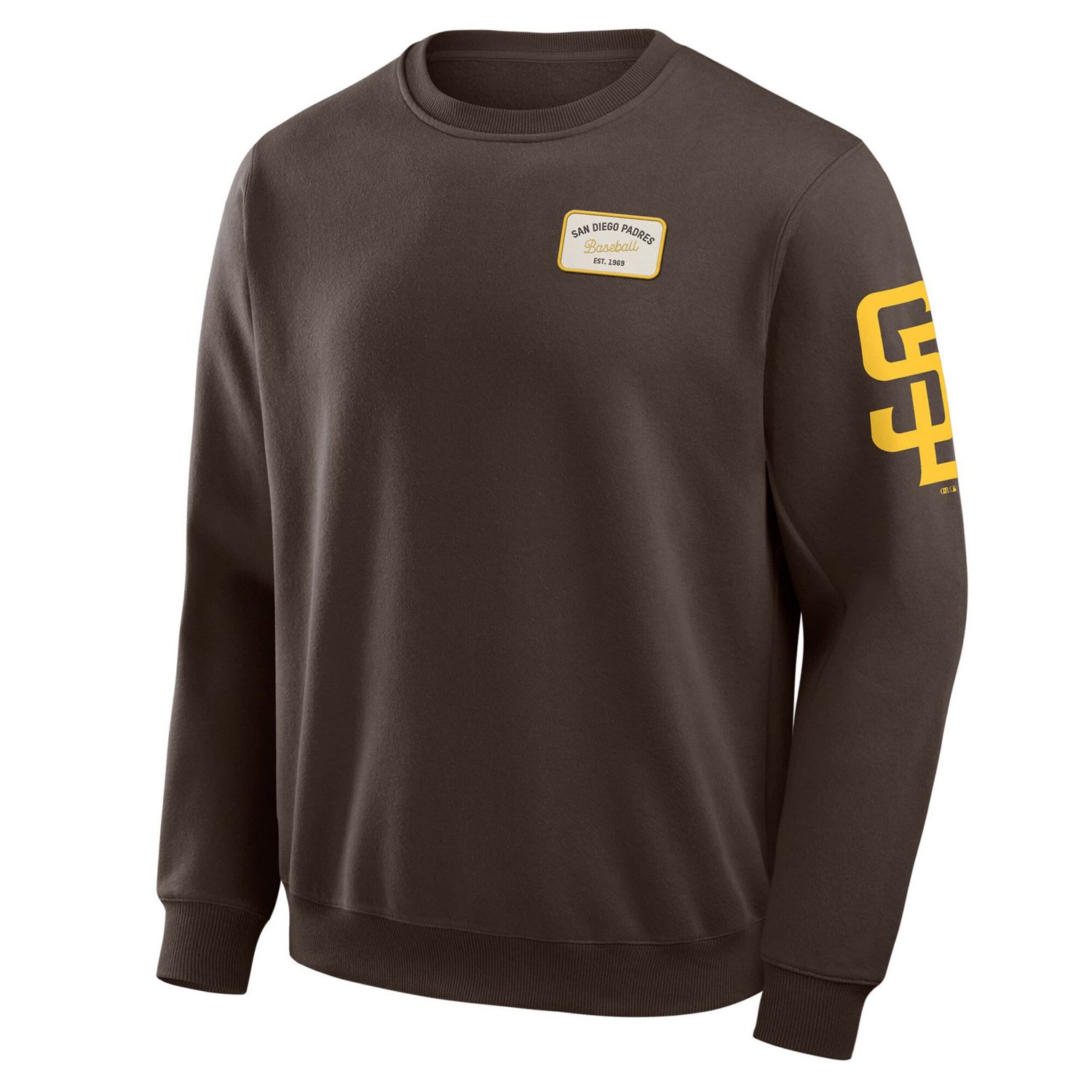 Darius Rucker Collection by Fanatics San Diego Padres Washed Crew Neck Pullover Sweatshirt - view number 3