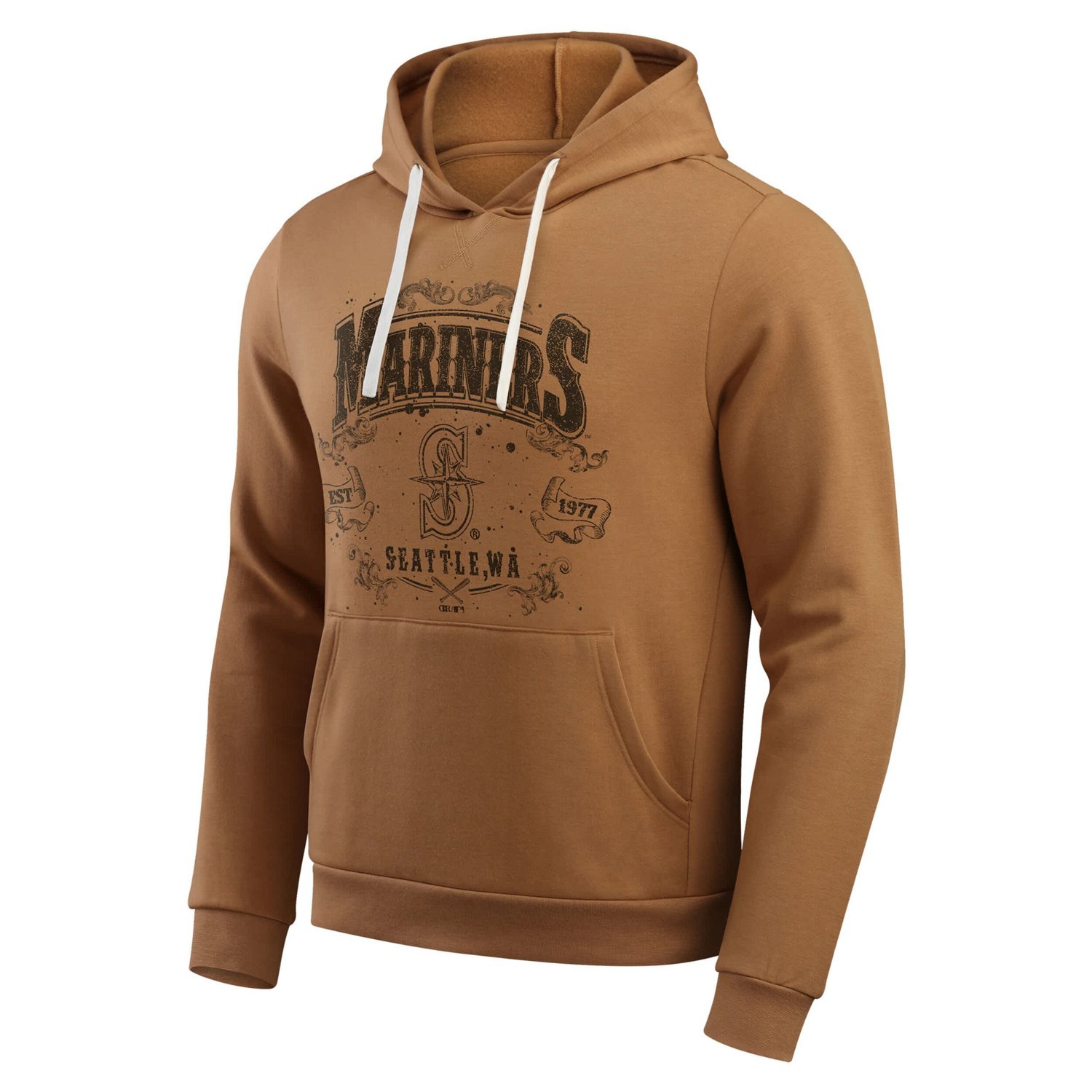 Darius Rucker Collection by Fanatics Seattle Mariners Camp Fleece Pullover Hoodie - view number 2