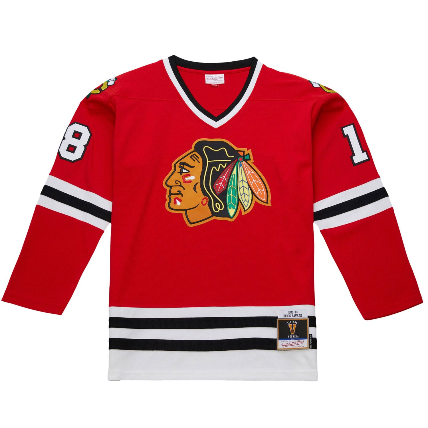 Denis Savard Chicago Blackhawks 1980-81 Power Play Jersey - view number 2