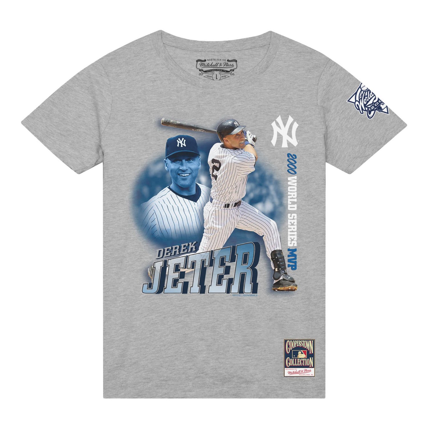 Derek Jeter New York Yankees 2000 Subway Series MVP T-Shirt - view number 2