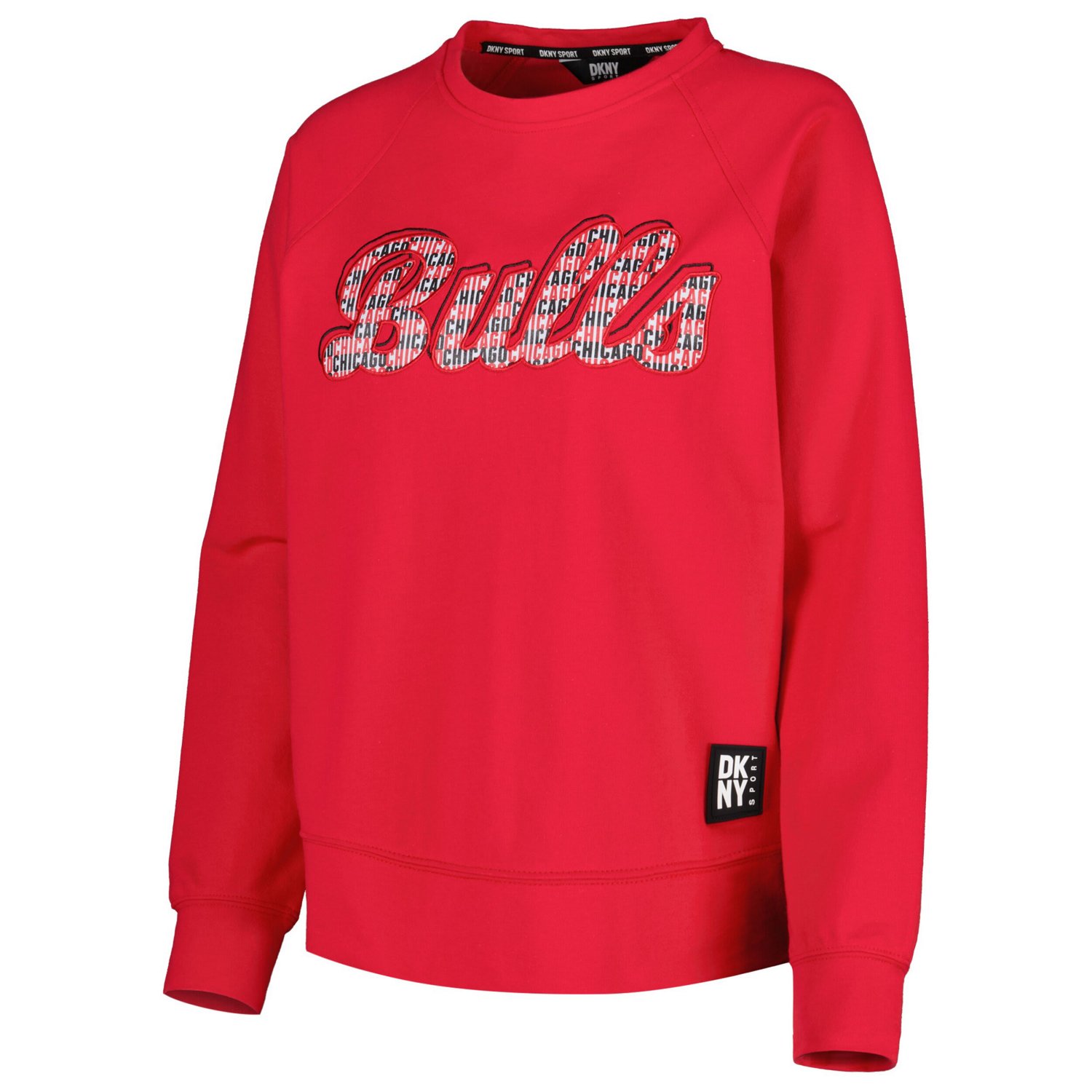 DKNY Sport Chicago Bulls Regina Raglan Pullover Sweatshirt                                                                       - view number 2
