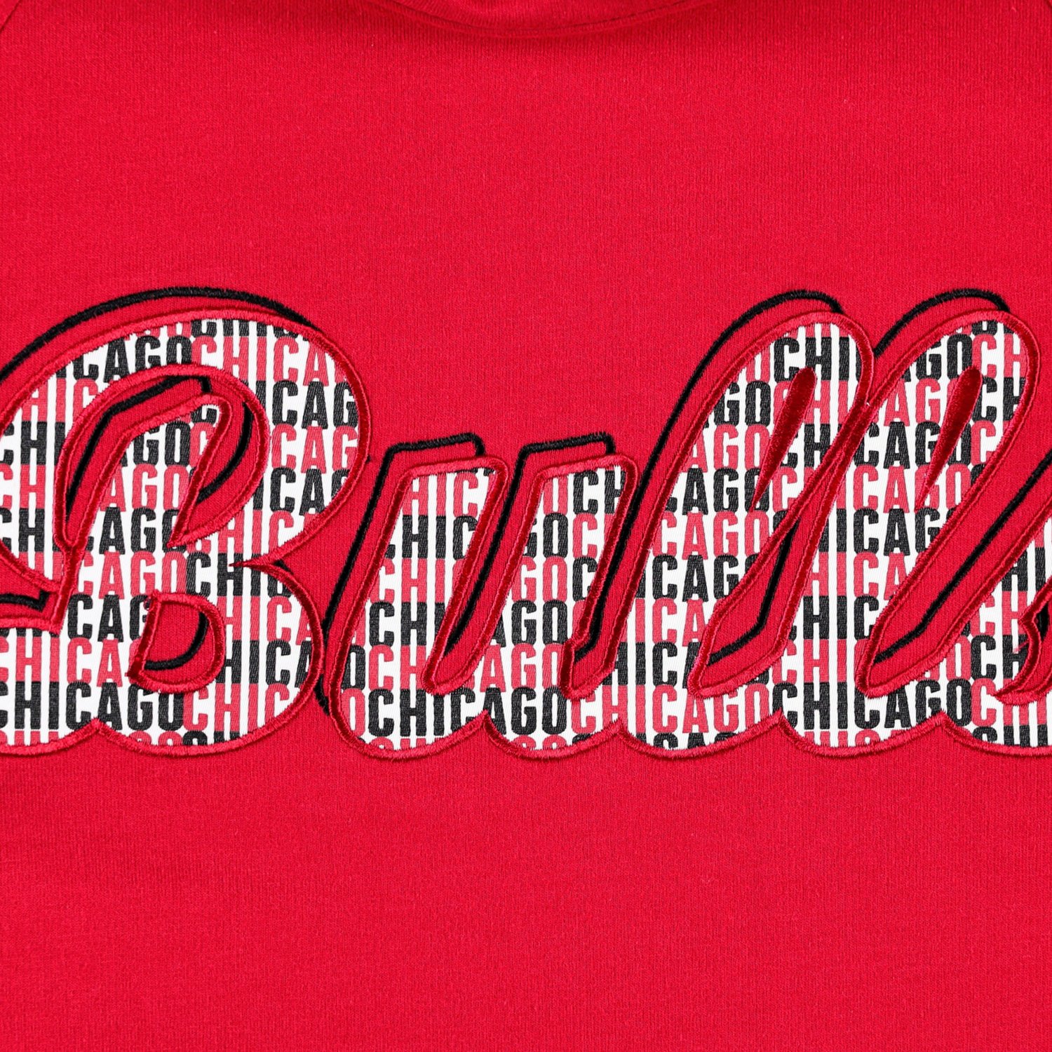 DKNY Sport Chicago Bulls Regina Raglan Pullover Sweatshirt