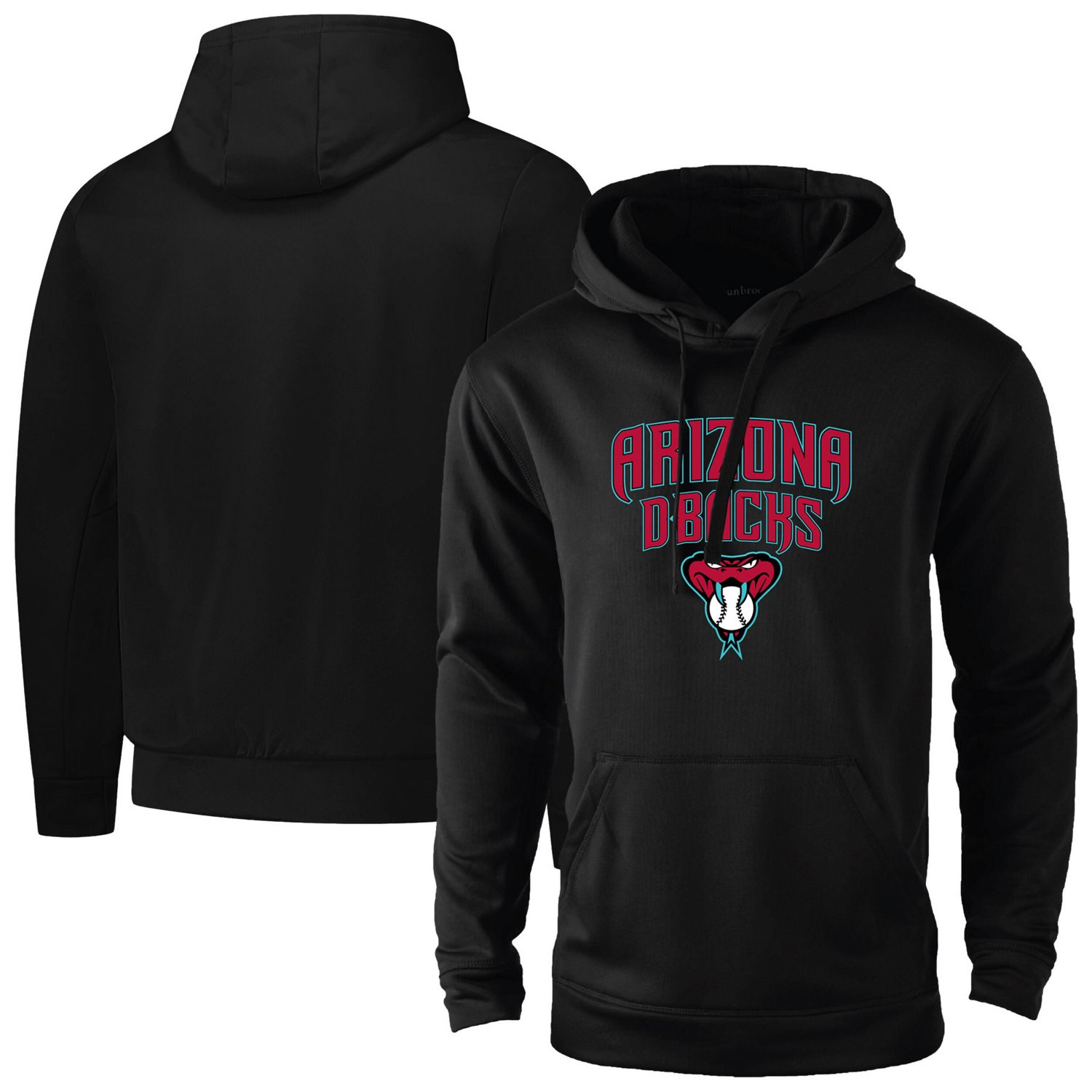 Dunbrooke Arizona Diamondbacks Champion Pullover Hoodie - view number 1